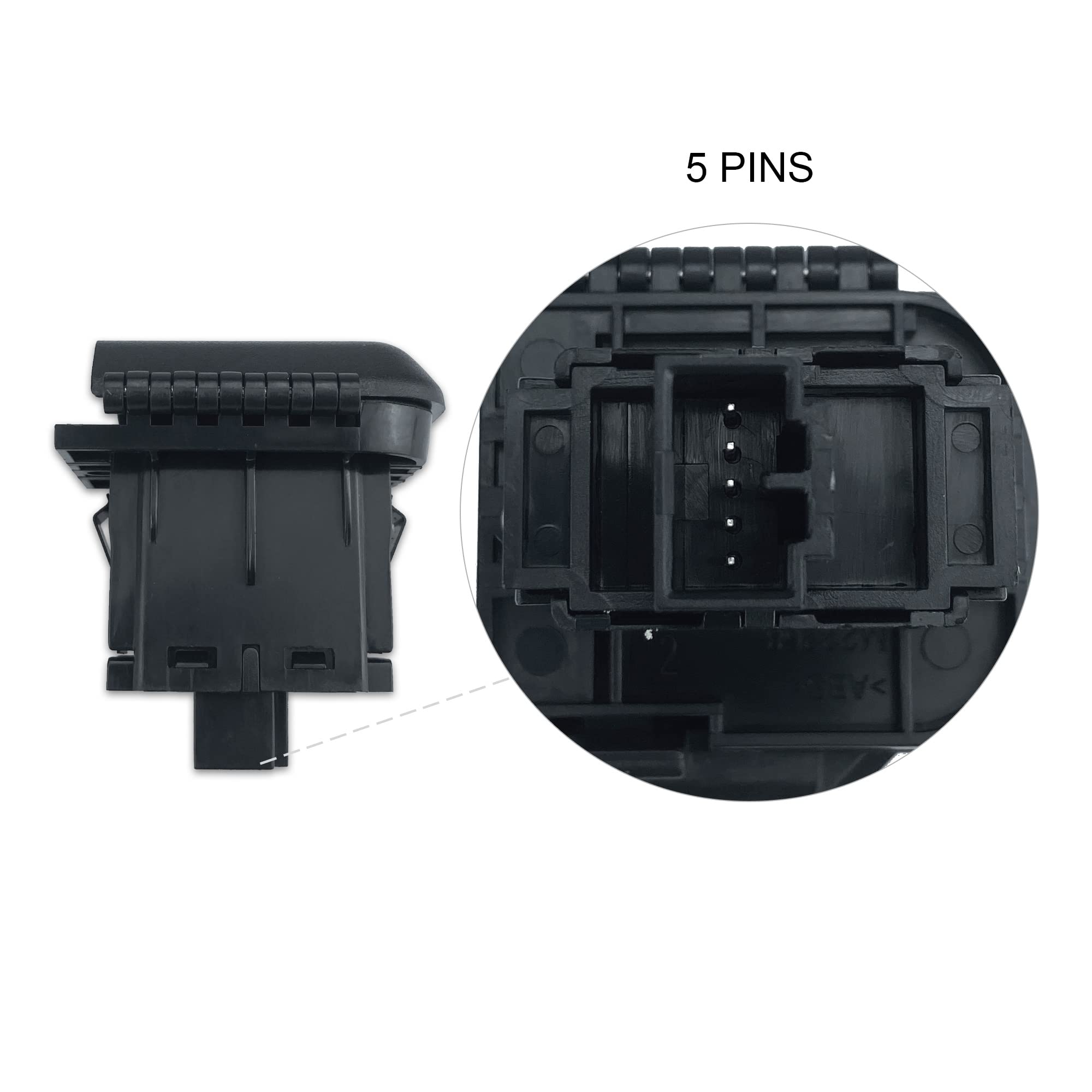 Pannuoscs Aux Port Replacement   Compatible With 2003 2011 Honda Element   Replaces 39114 Scv A01   Auxiliary Input Adapter Aux