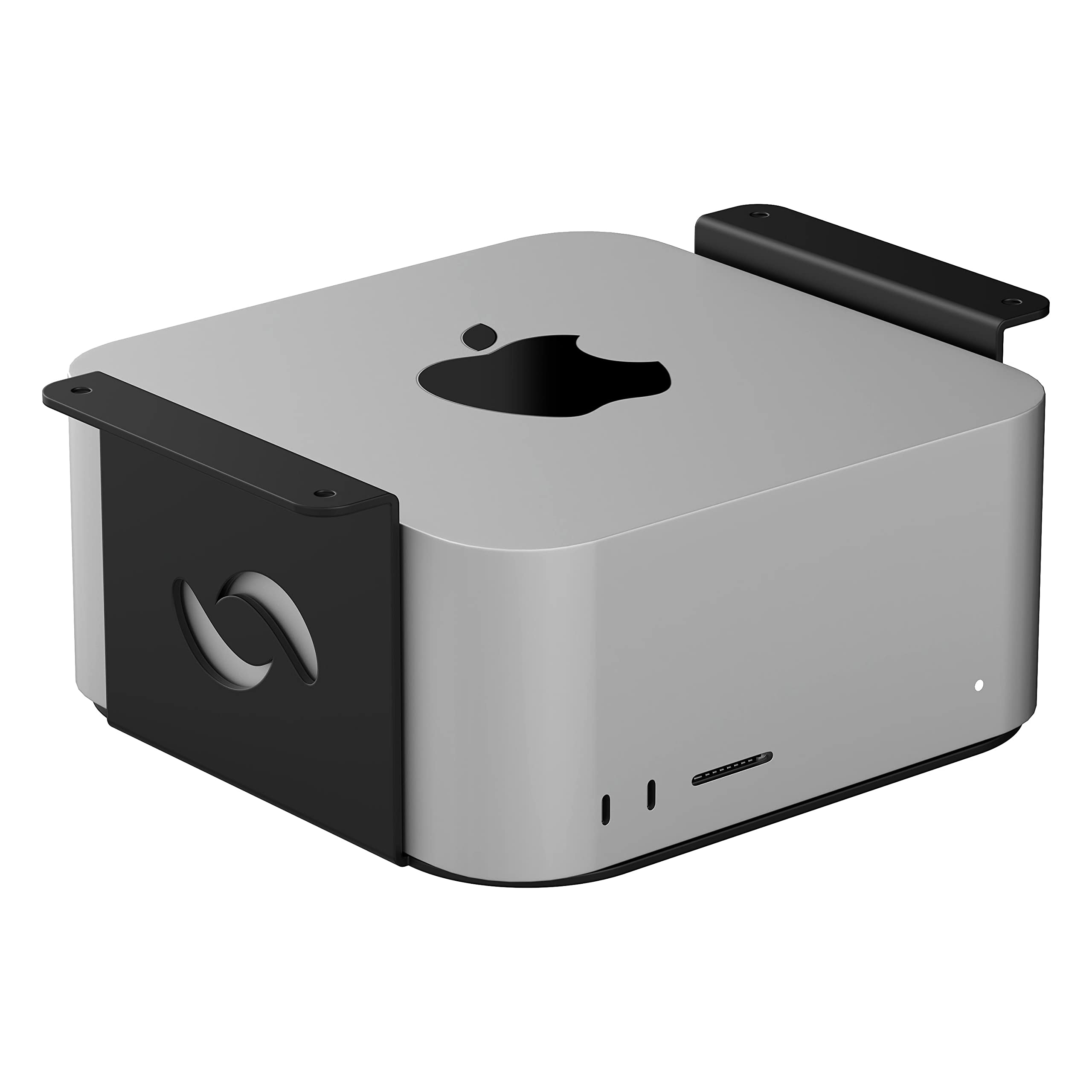 Humancentric Under Desk Mount Compatible With Mac Studio Mount, Secure Or Hide Your Mac Studio Under Desk With An Apple Mac Studio Mount, Desk Mounting Stand For Apple Studio Mount, Mac Studio Mount