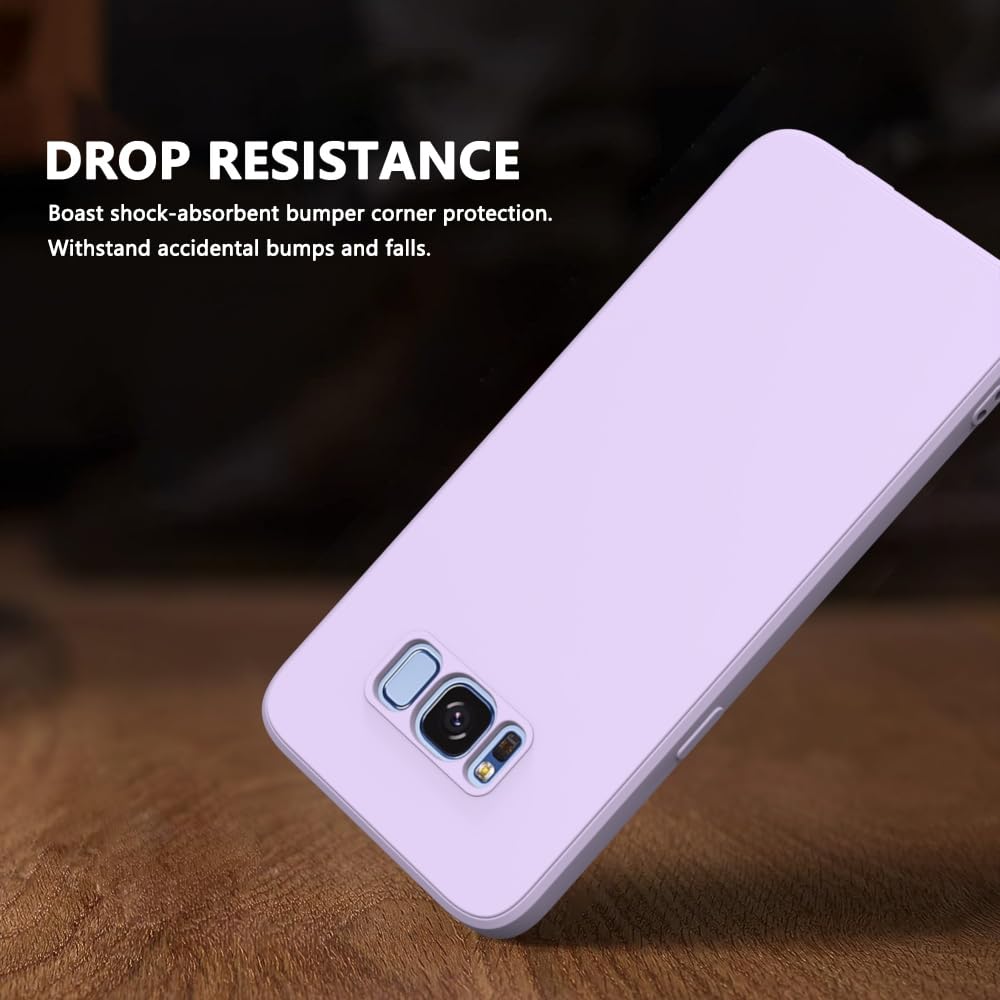 Wogroo For Samsung Galaxy S8 Plus Case Purple, Scratch Resistant With Soft Touch, Slim Thin Phone Cover For Samsung Galaxy S8 Pl