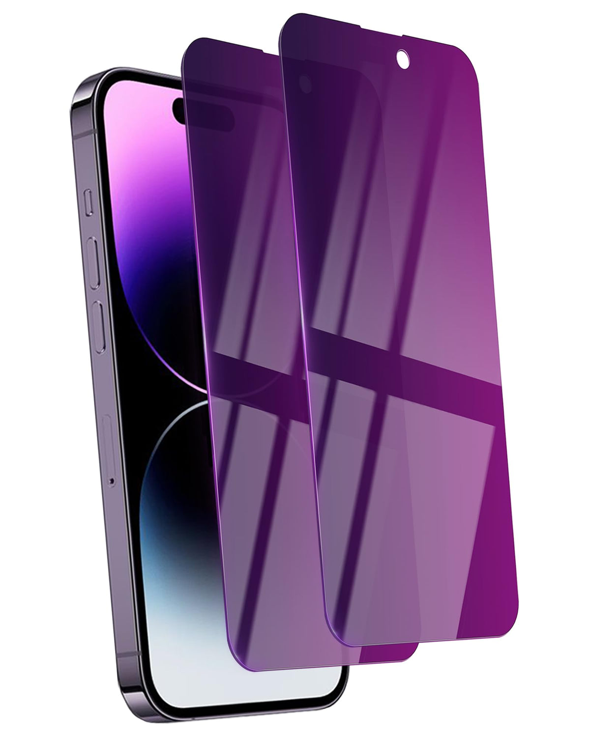 Ifaeveus 2 Pack Privacy Screen Protector For Iphone 14 Pro Max Tempered Glass For Iphone14 Promax 6.7Inch Private Glass Anti-Spy