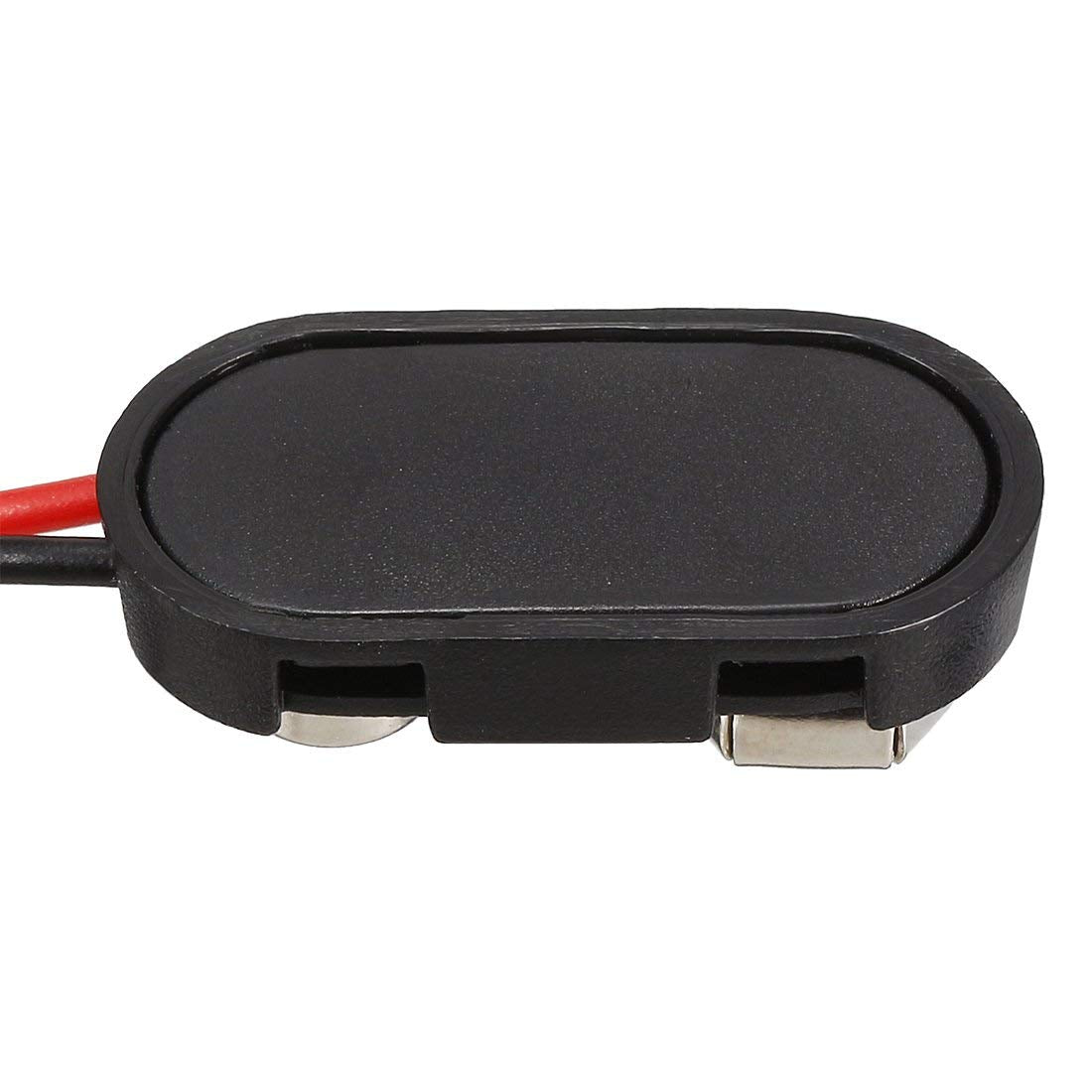 Bnafes Dc 9V Battery Clip Connector I Type Buckle Connector Plastic Shell Lead Wire 15Cm Long (Pack Of 10)