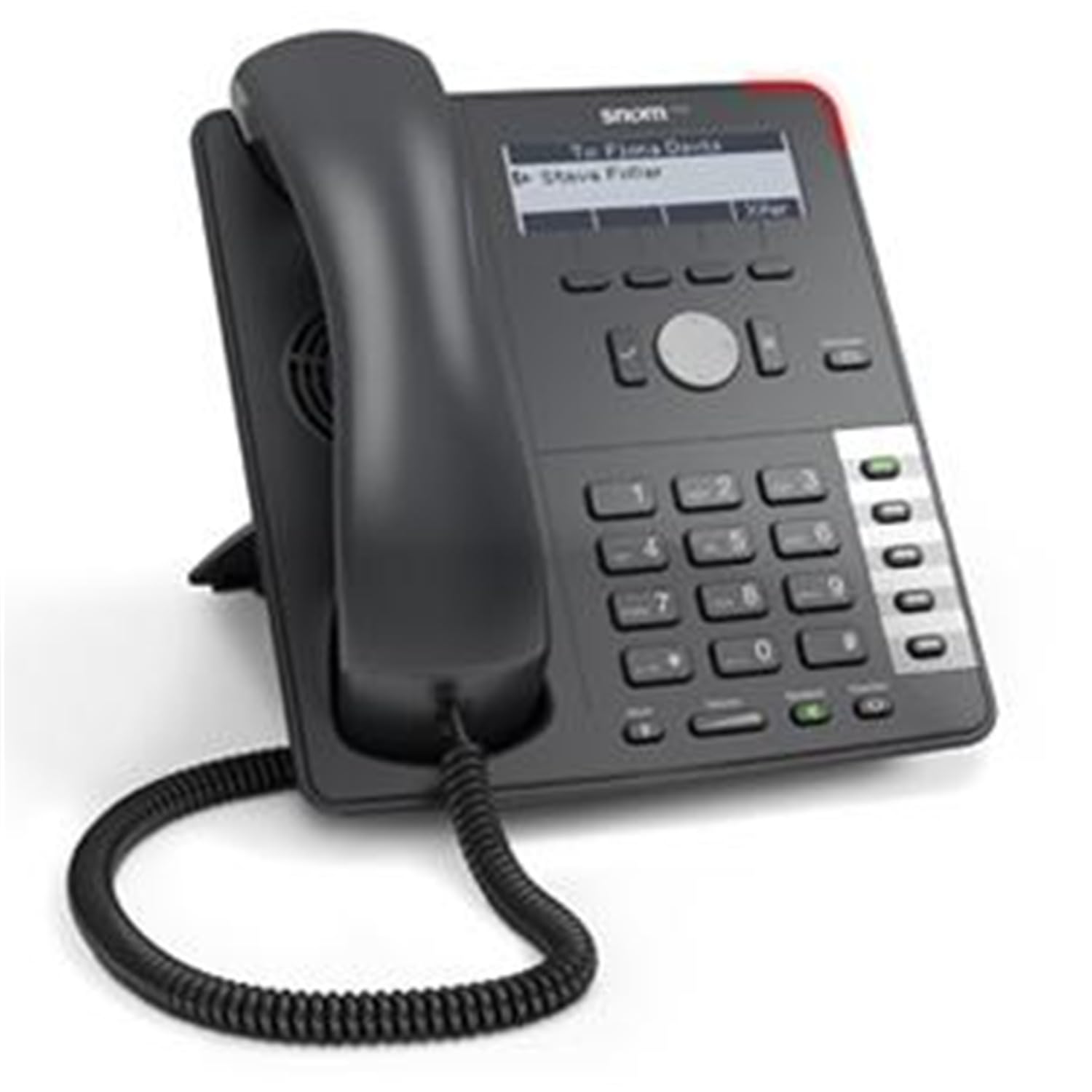 Snom Ip 710 Phone With 4 Line Display And Poe Voip Phone And Device (2793)