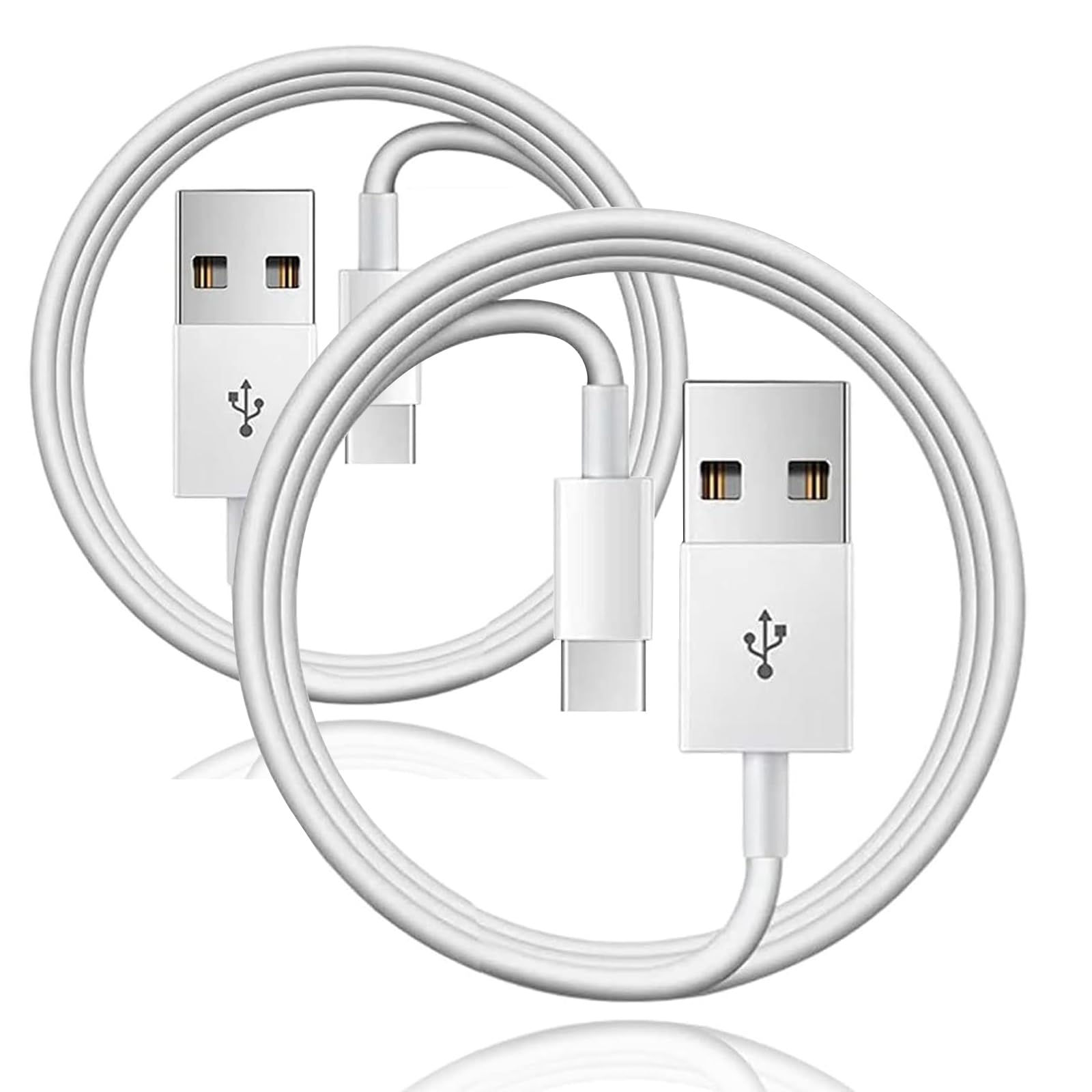 Wzhenb 2 Pack 6Ft Car Carplay Cable For Iphone 15 Car Charger Usb A To Usb C Cable For Iphone 15 Pro Max 15 Plus Data Cable For Carplay Usb C Cord Replacement Iphone 15 Carplay Cord For Ipad Macbook