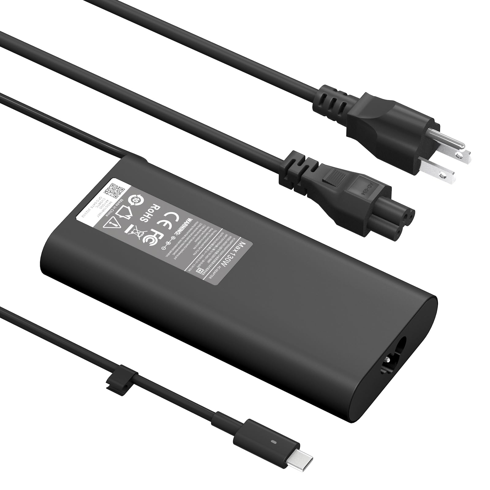 Replacement Dell 130W Laptop Charger Usb C Type C For Dell Xps 15 9575 9520 9510 9500 17 9720 9710 9700 Precision 5530 5550 5560