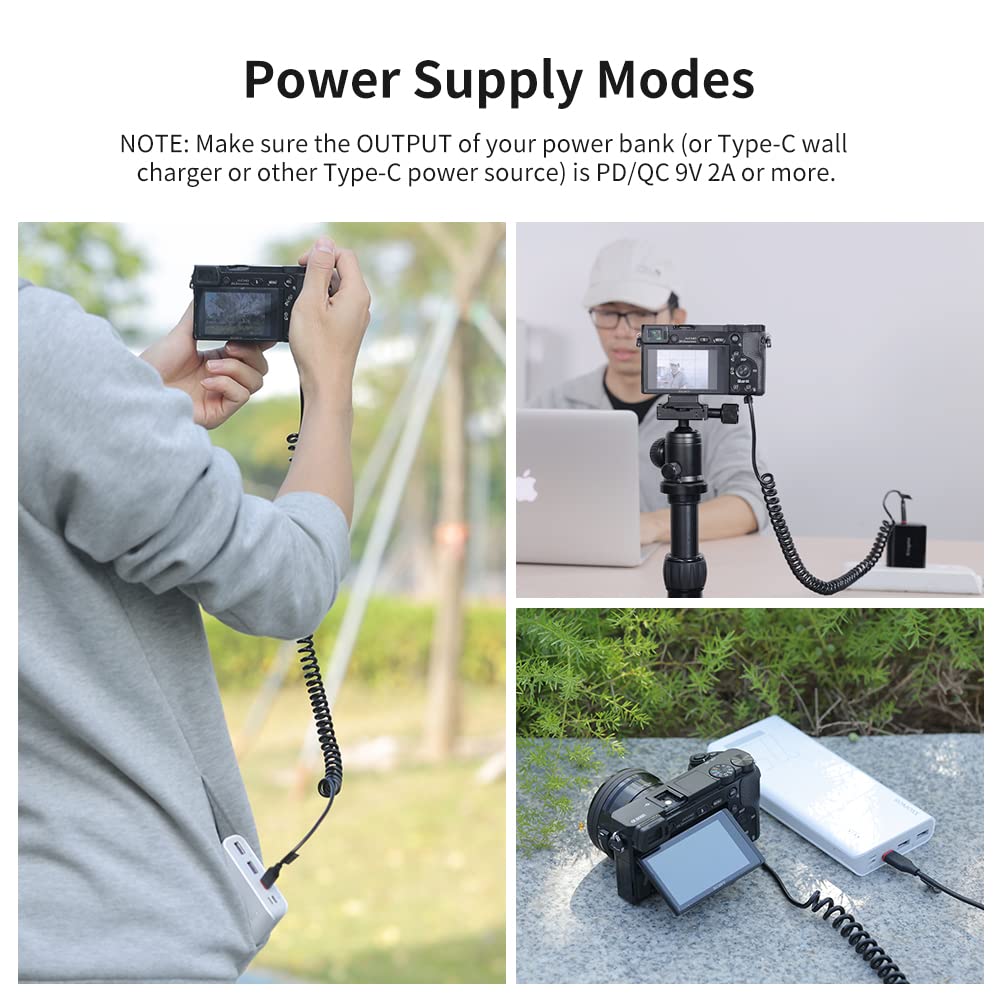 King Ma Np Fw50 Dummy Battery Decoded Np Fw50 Battery Replacement With Type C Pd/Qc Spring Power Adapter Cable For Sony A7/ A7M2