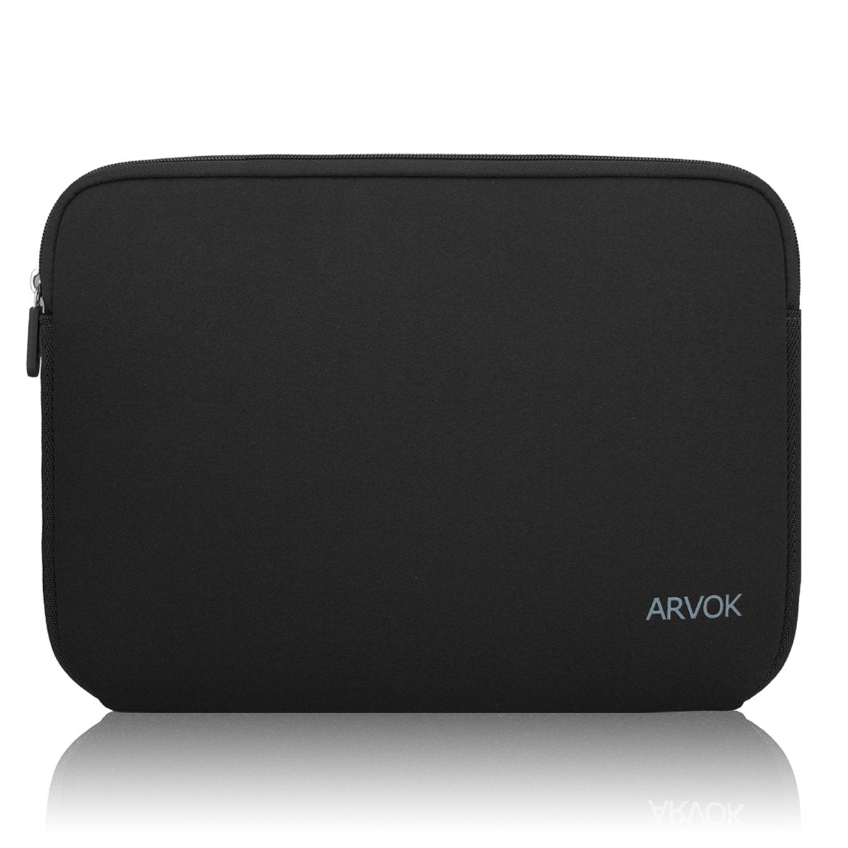ARVOK 15 15.6 16 inch Laptop Sleeve Case, Water-Resistant Notebook Computer Pocket Tablet Briefcase Carrying Bag Pouch Skin Cover for HP/Dell/Lenovo/Asus/Acer, Black