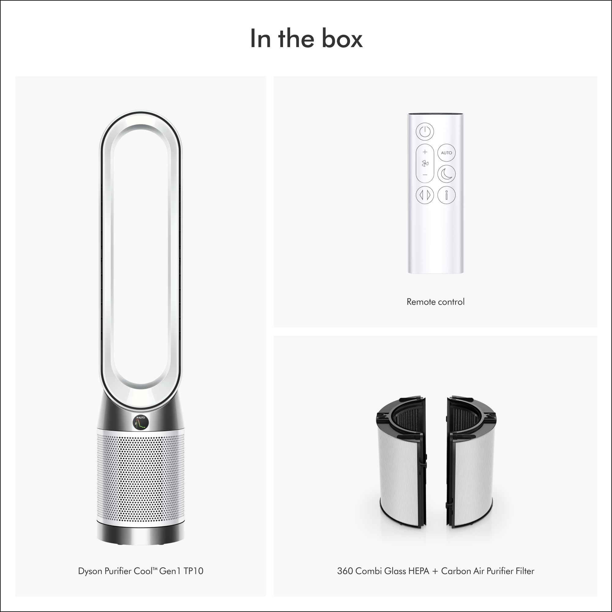 Dyson Purifier Cool Gen1 TP10 purifying fan (White) - Thumbnail 3