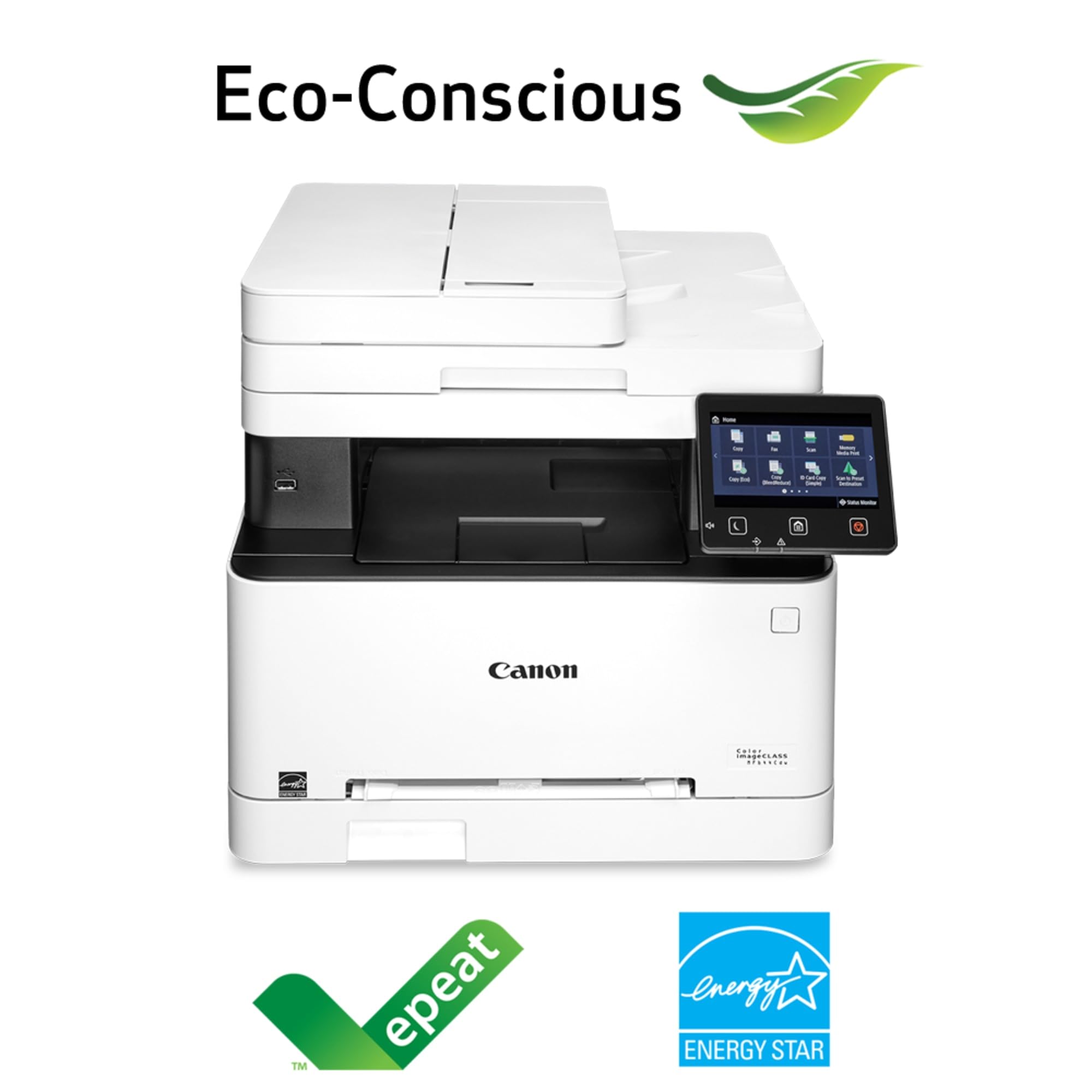 Color Imageclass Mf644Cdw   All In One, Wireless, Mobile Ready, Duplex Laser Printer With 3 Year Warranty,Works With Alexa