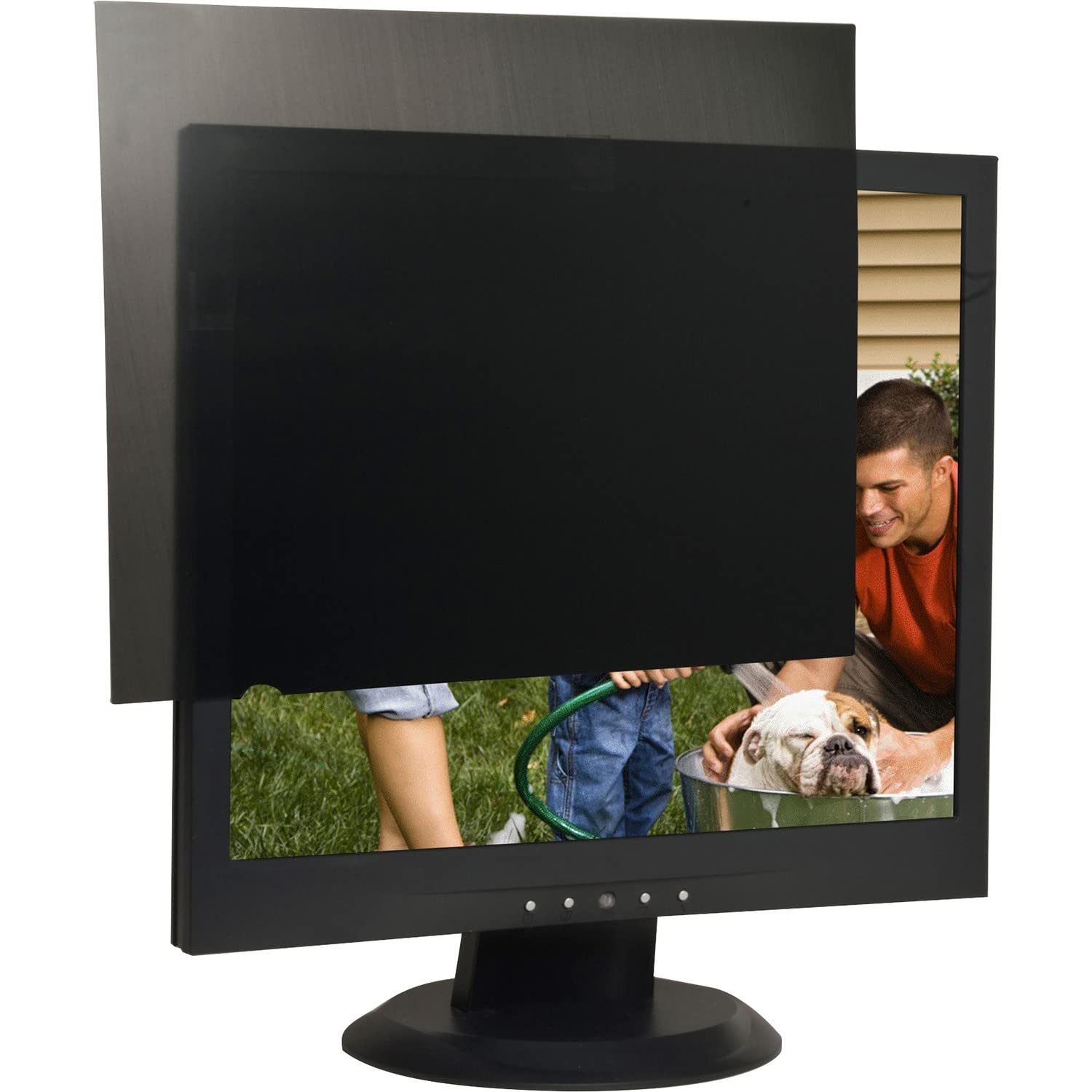 Business Source 20665 Privacy Filter Blackout F/17 Inch Lcd Monitors 5:4 Black