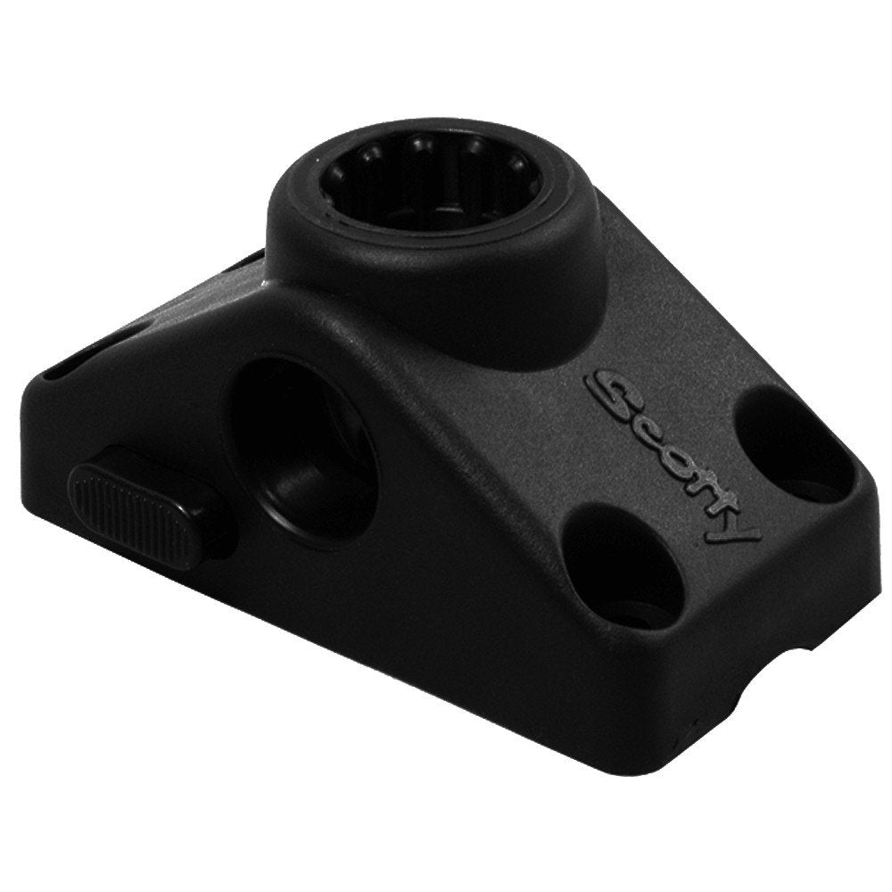 Scotty 241 Locking Combination Side Or Deck Mount - Black,WBAUVB012DXU7YA