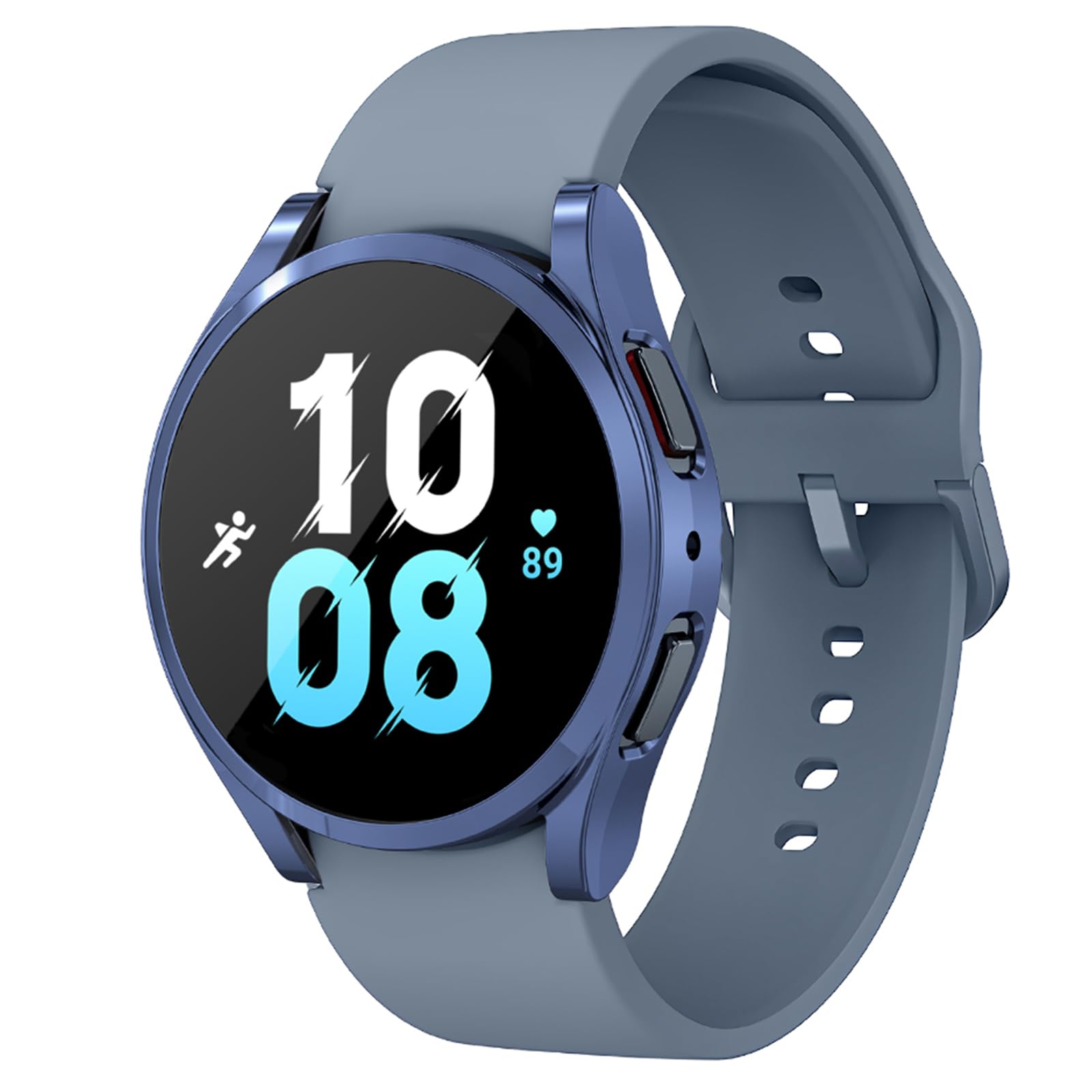 Yuvike [6 Pack] Watch Screen Protector Compatible With Samsung Galaxy Watch5 44Mm And Galaxy Watch4 44Mm, Soft Tpu Case Bumper,