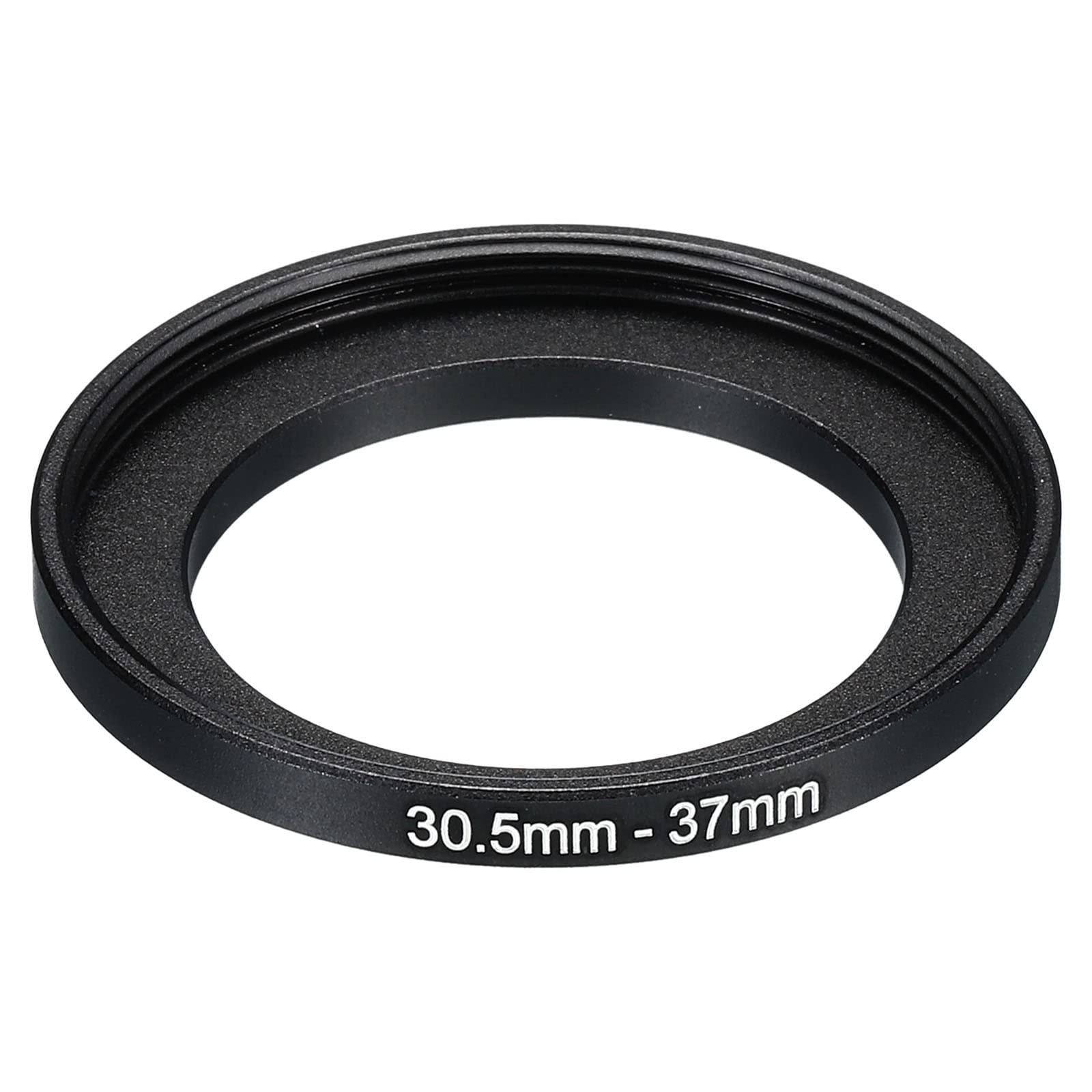Patikil 30.5Mm 37Mm Metal Step Up Ring, Camera Lens Filter Adapter Ring Aluminum Filter Adapter Ring For Camera Lenses Hood, Bla