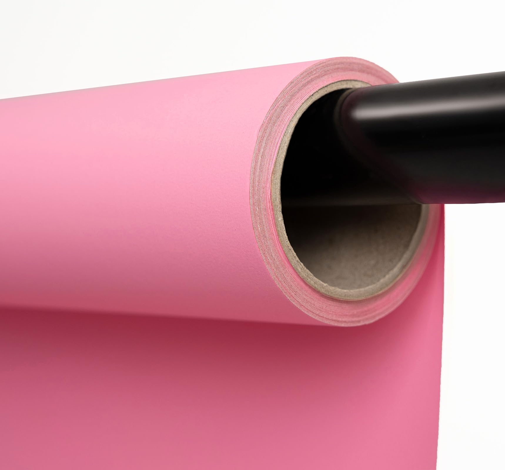 Kate Seamless Paper Backdrop For Photography Solid Pink Backdrop Paper (53''X32.8' Baby Pink)