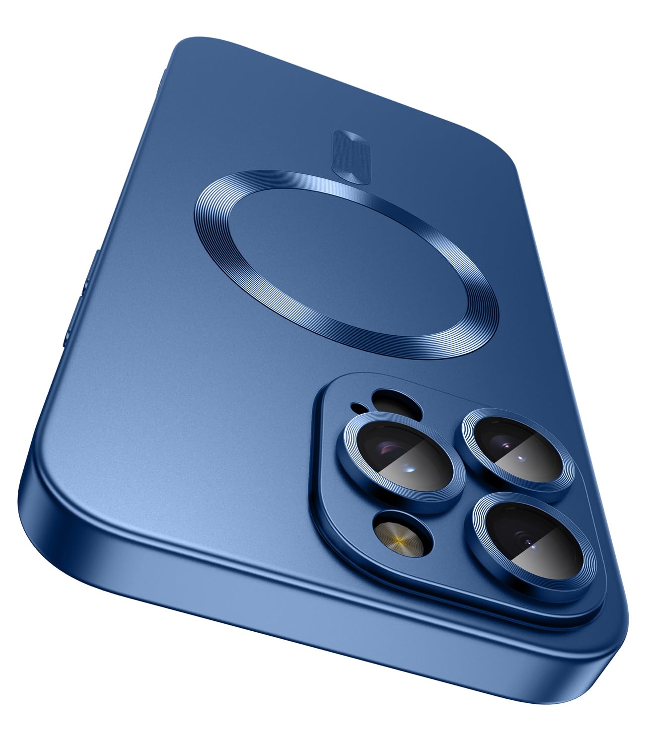 Lekevo Magnetic For Iphone 16 Pro Case [Compatible With Magsafe][Built In Camera Lens Protector] Slim Soft Silicone Bumper Shock