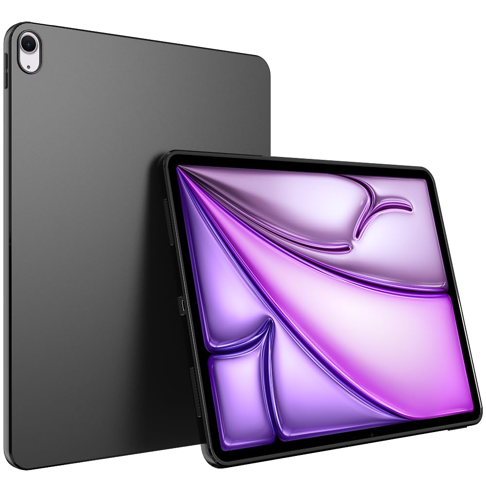 Puxicu for iPad Air 13 Inch Case M2 2024, Slim Design Matte TPU Rubber Soft TPU Protective Cover for iPad Air 13-inch (M2) 2024,