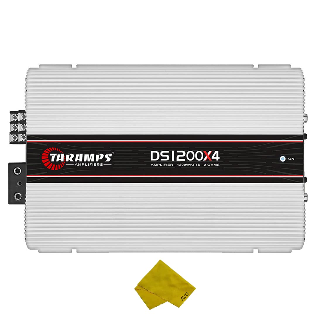 Taramps Ds 1200X4 2 Ohms 4 Channels 1200 Watts Amplifier
