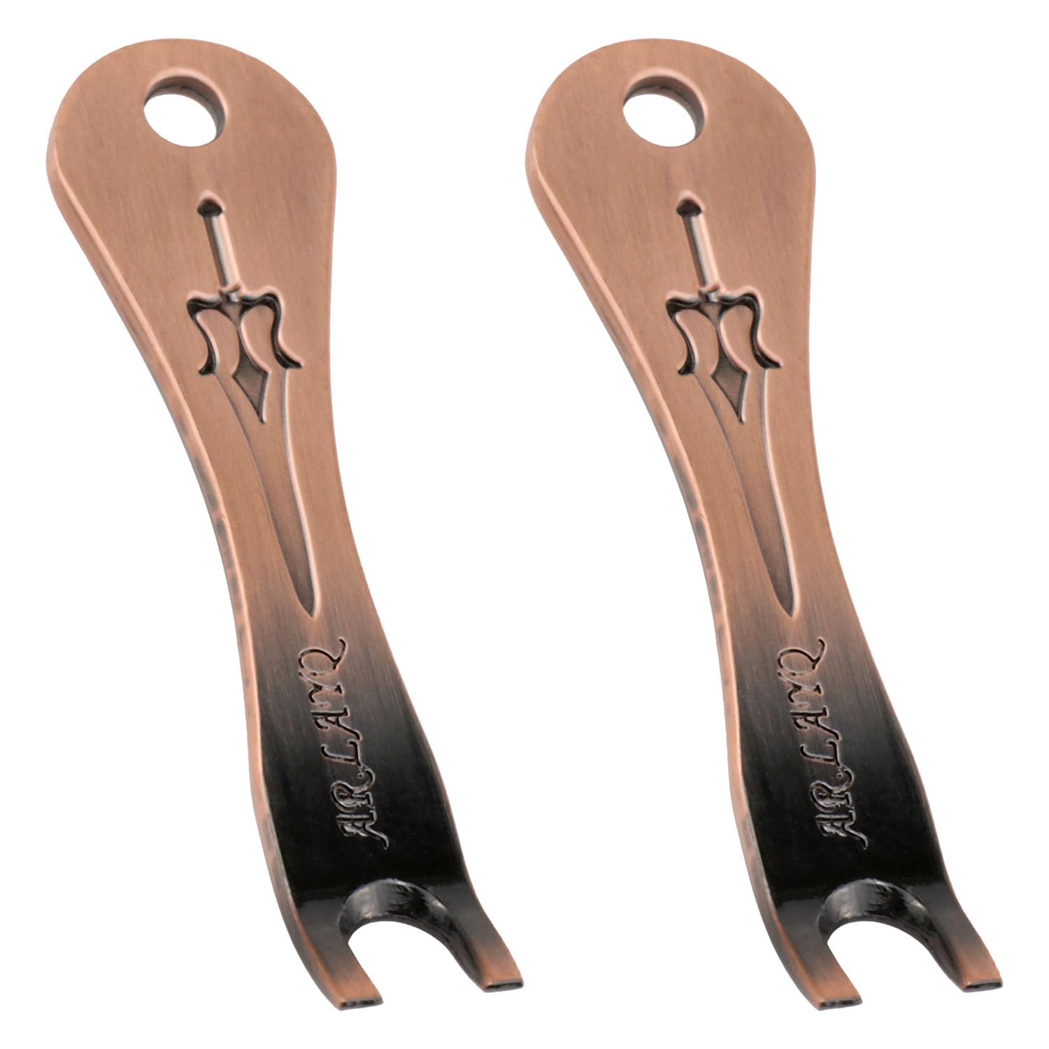 Yocimango Red Bronze Acoustic Guitar Bridge Pins Puller Peg Removers, Acoustic Guitar Bridge Pins Pullers   Strings Change, Inst