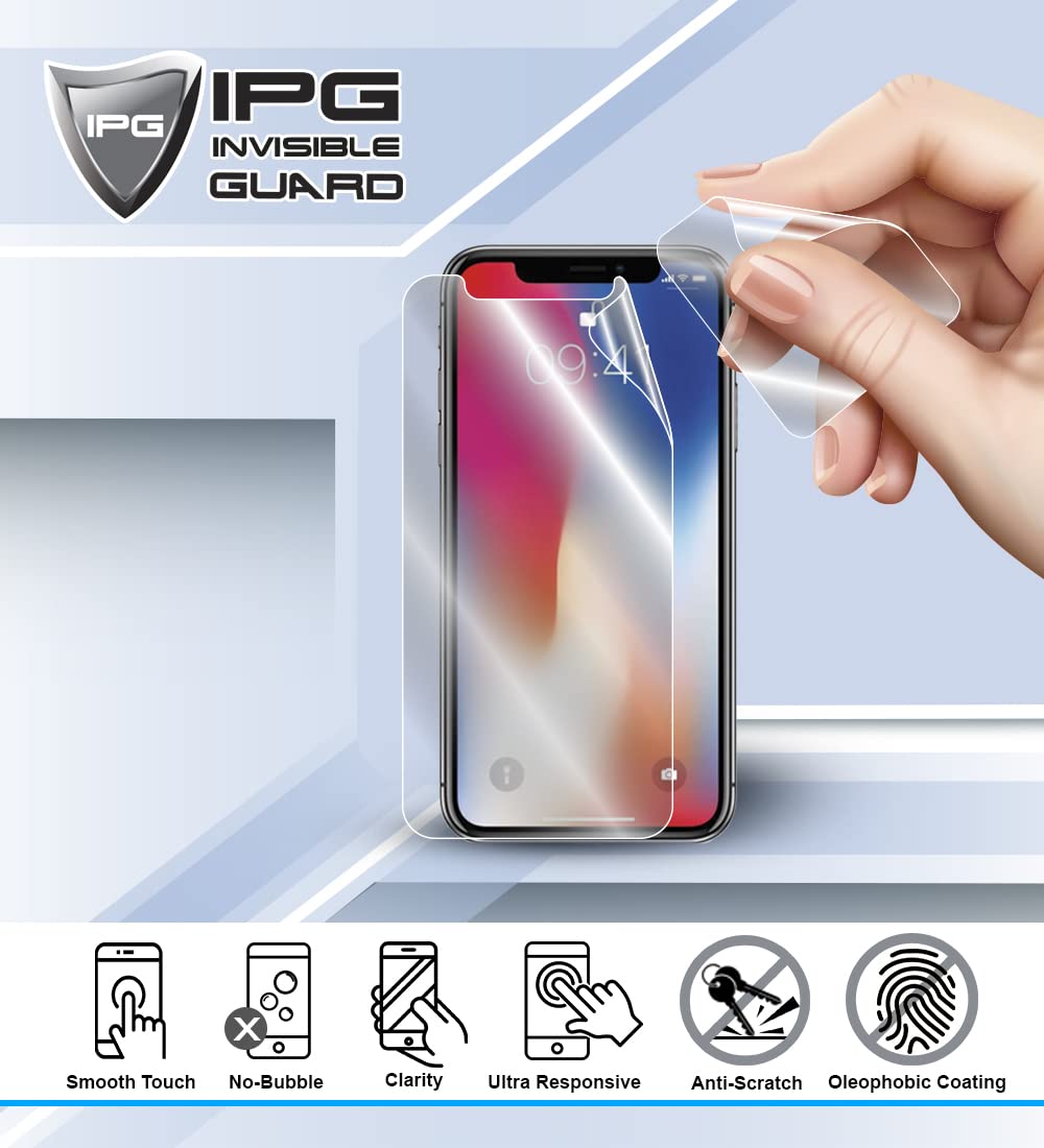 Ipg Made For Samsung Galaxy S24 Fe Hydrogel Protector Invisible Touch Screen Sensitive Ultra Hd Clear Film Anti Scratch Skin Gua