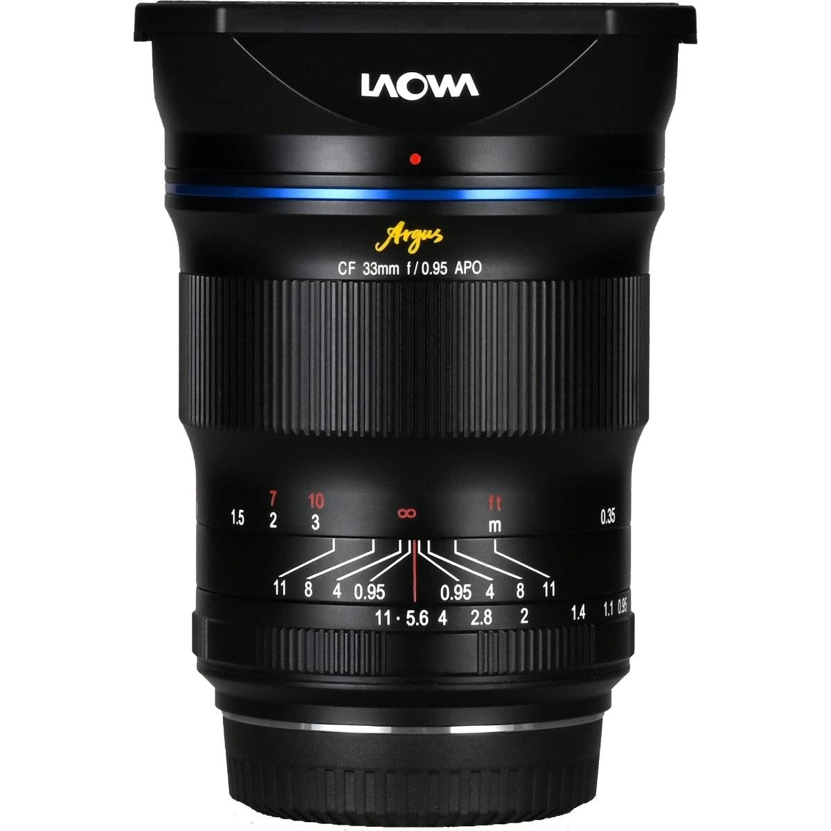 Laowa Argus 33mm f/0.95 CF APO Hybrid Lens Black for Fuji X
