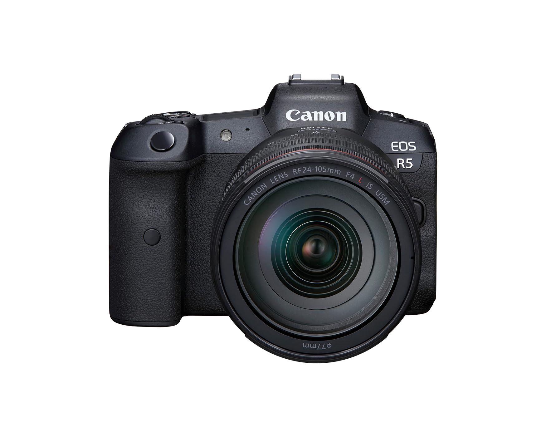 Canon EOS R5 Mirrorless Camera RF24 105mm F4 L is USM Lens Kit, Full Frame Hybrid Camera, 8K Video, 45 Megapixel CMOS Sensor, DIGIC X Image Processor, Up to 12 FPS, RF Mount, Black