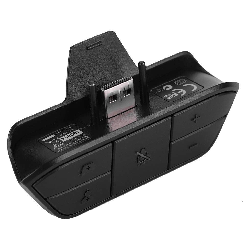 Tihebeyan Stereo Headset Adapter For Xbox One, Auxiliary 3.5Mm Audio Jack Converter, Easy To Use, Volume Control, Superhuman Hea