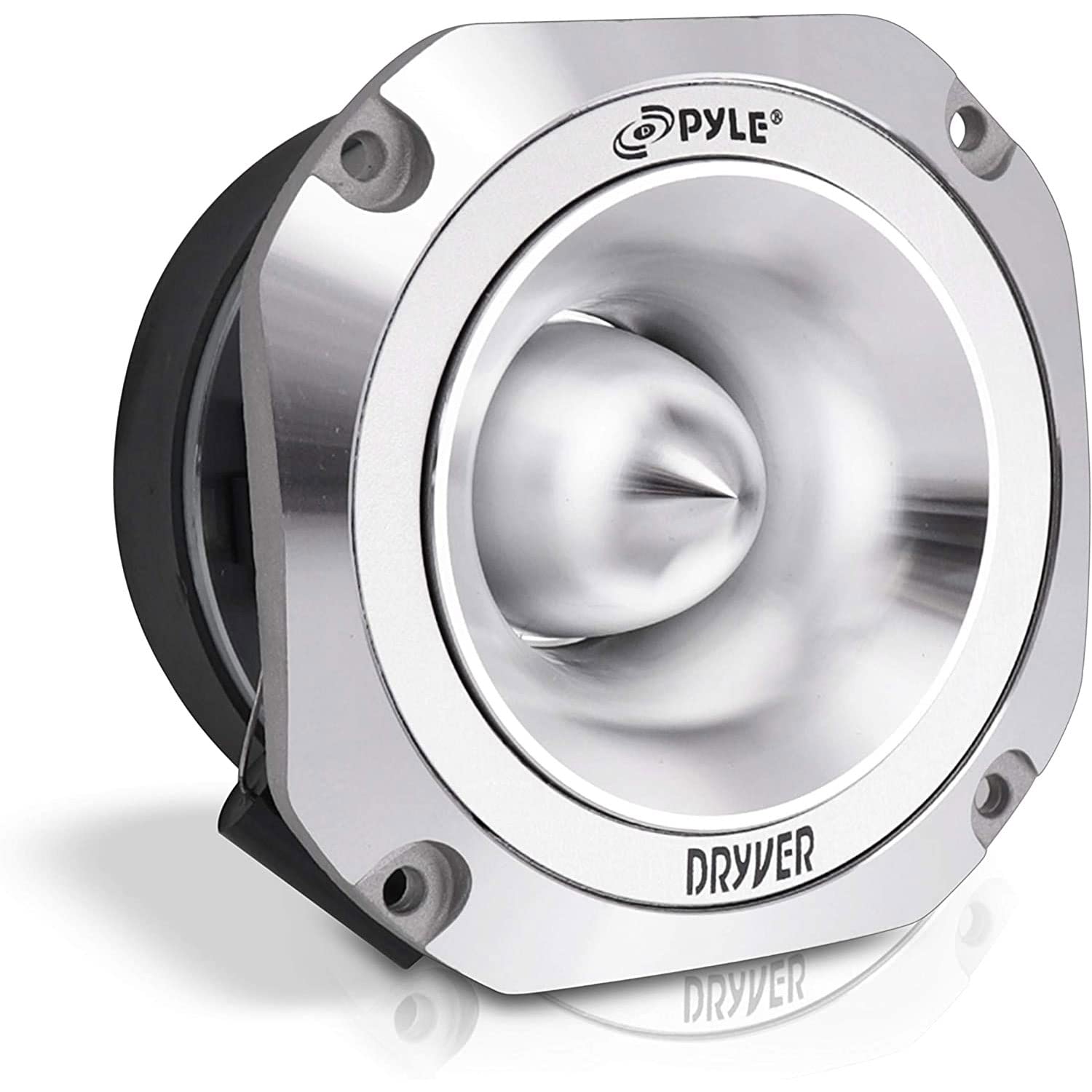 1.5    Audio Car Tweeter Speaker   Aluminum Die Cast Frame, 500 Watt Peak, 2 Khz   25 Khz Frequency Response, 4 Ohm, Heavy Duty