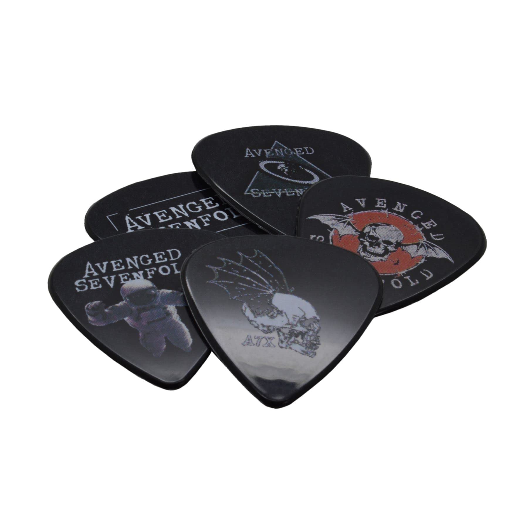 Avenged Sevenfold Plectrum Pack   5 Guitar Picks