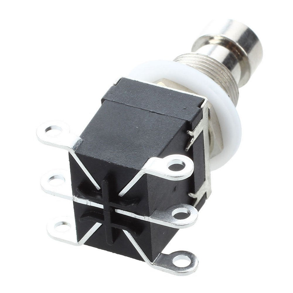 Etopars 6Pins Dpdt Latching Stomp Foot Switch Guitar Ac 250V/2A 125V/4A