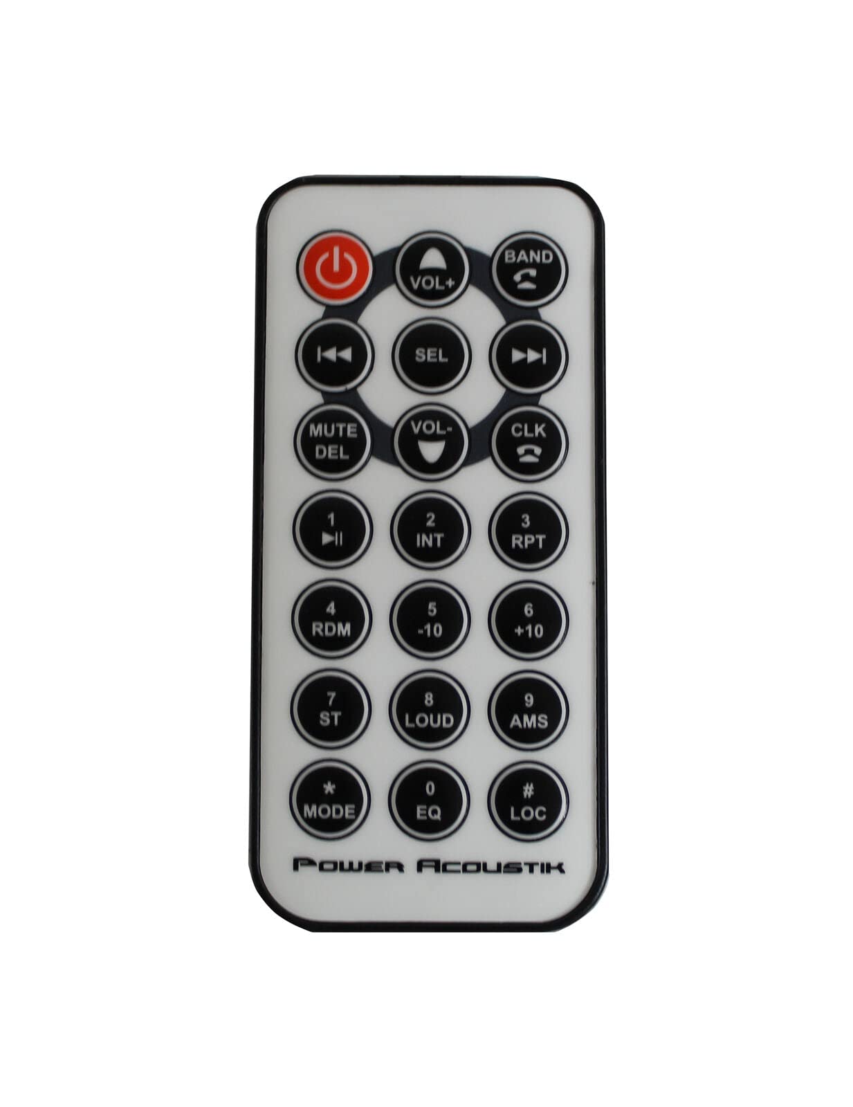 Power Acoustik Mcd-51B Single Din In-Dash Marine Grade Cd/Mp3, Am/Fm Receiver With Sd, Usb & Bluetooth