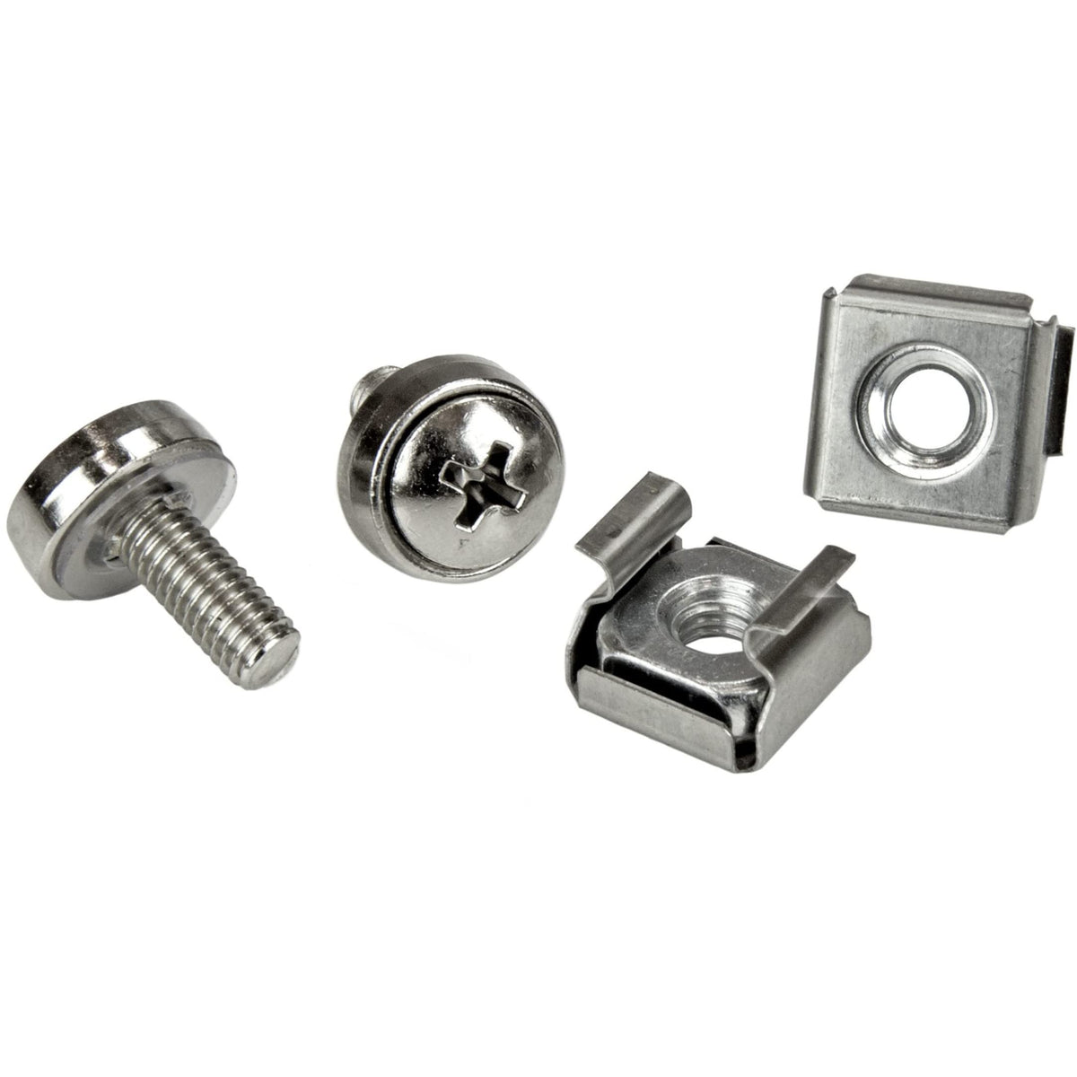 Startech.Com Rack Screws   20 Pack   Installation Tool   12 Mm M5 Screws   M5 Nuts   Cabinet Mounting Screws And Cage Nuts (Cabs