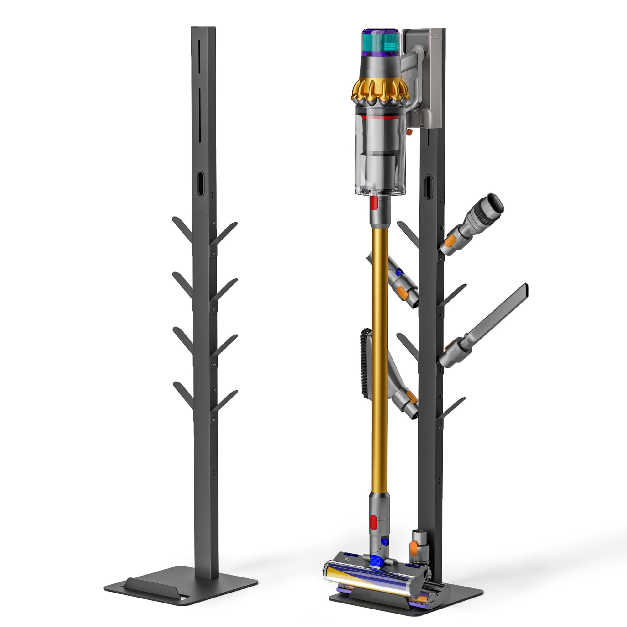 PEGZONE Vacuum Stand Compatible with Dyson G5 V16 V15 NEC180 280TL, Black