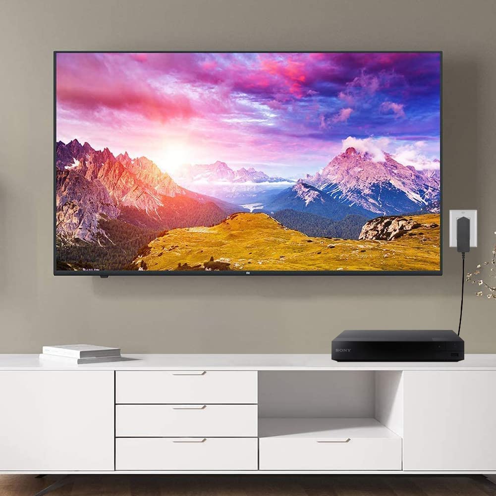 Universal 12V Sony Blu Ray Dvd Player Power Cord,Ul Listed,Ac Adapter For Sony Bdp S5200 Bdp S3200 Bdp S6700 Bdp S1700 Bdp S5700