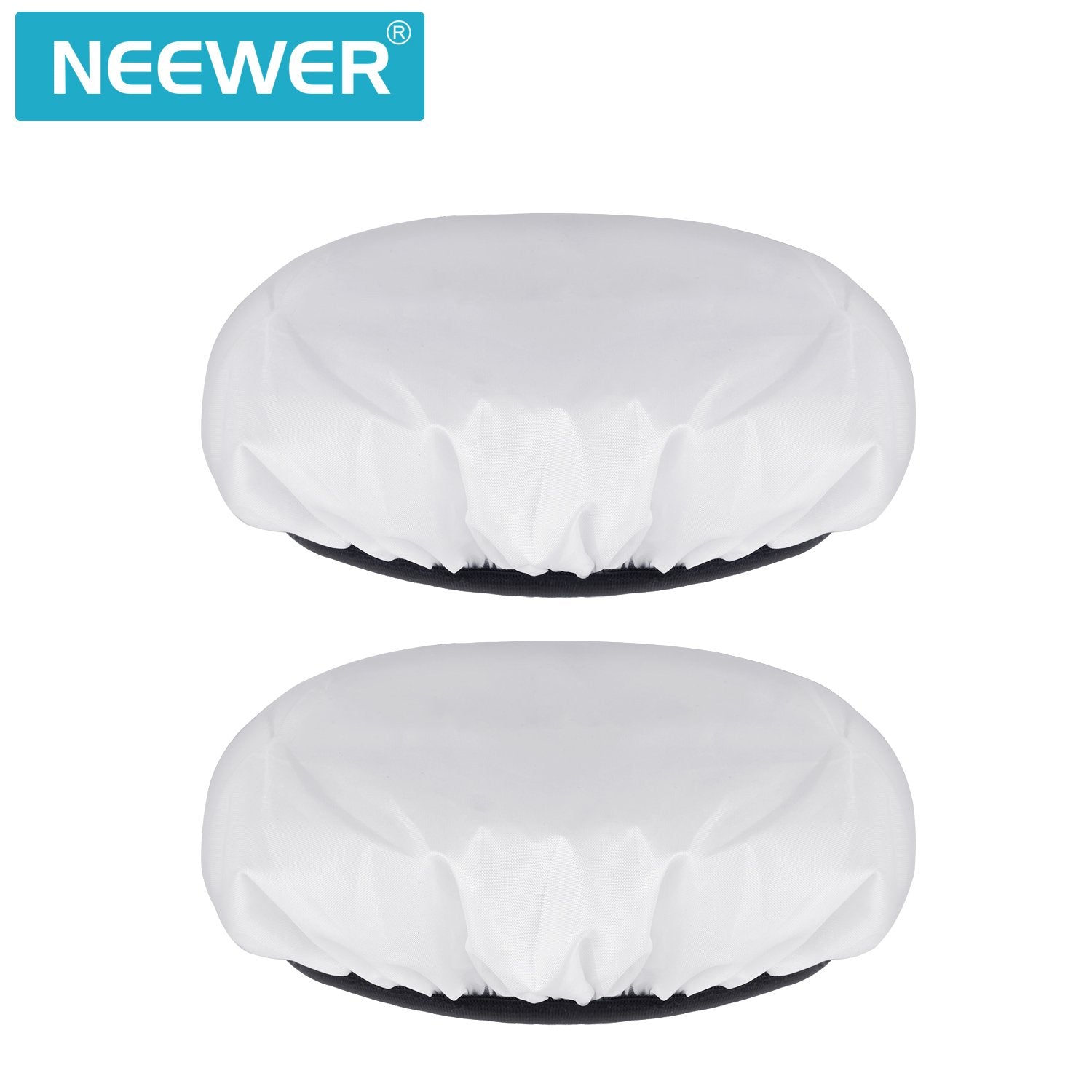 Neewer 2 Pack 7 Inches/180Mm Soft White Diffuser Sock, Softens The Light Output, Perfect For Studio Strobe Reflector, Portrait,