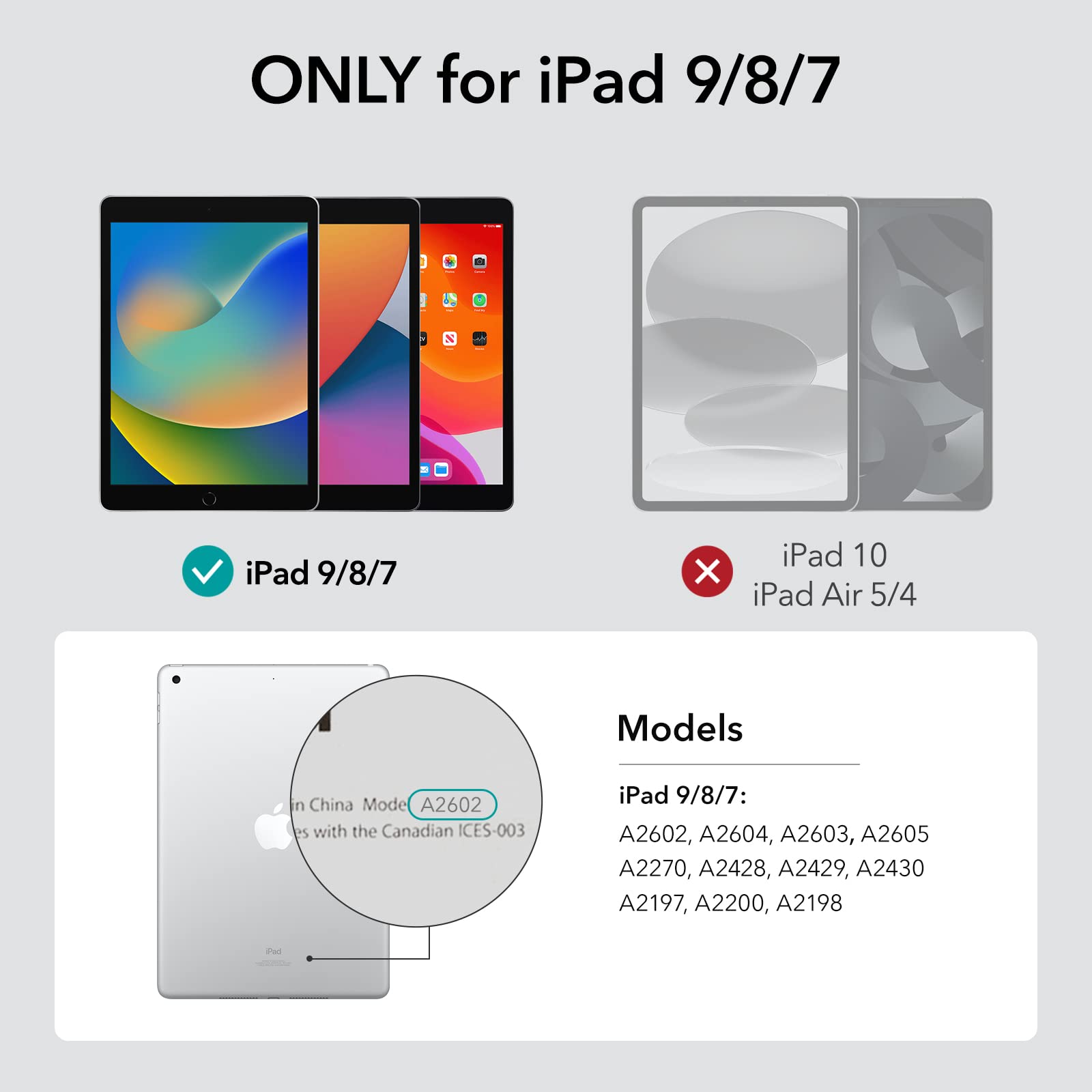 Esr For Ipad 9Th Generation Screen Protector, Tempered Glass Film With Easy Installation Frame For Ipad 9/8/7 Gen (2021&2020&2019, 10.2 Inch), Scratch Resistant, Hd Clear, 2 Pack