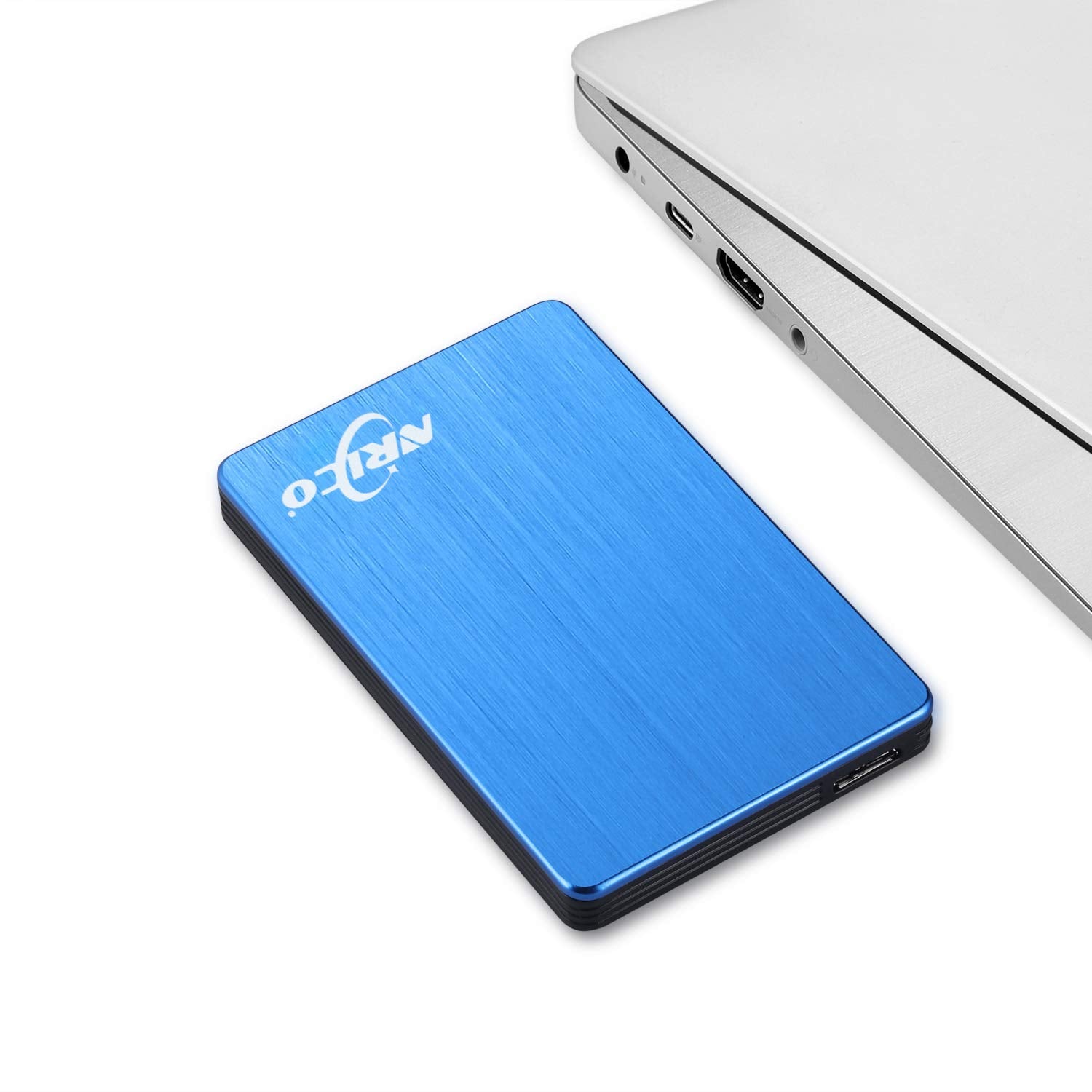 Nrico 320Gb Portable External Hard Drive Usb 3.0 Hdd 2.5Inch Storage Compatible For Pc, Mac, Desktop,Ps4 (320Gb, Blue)