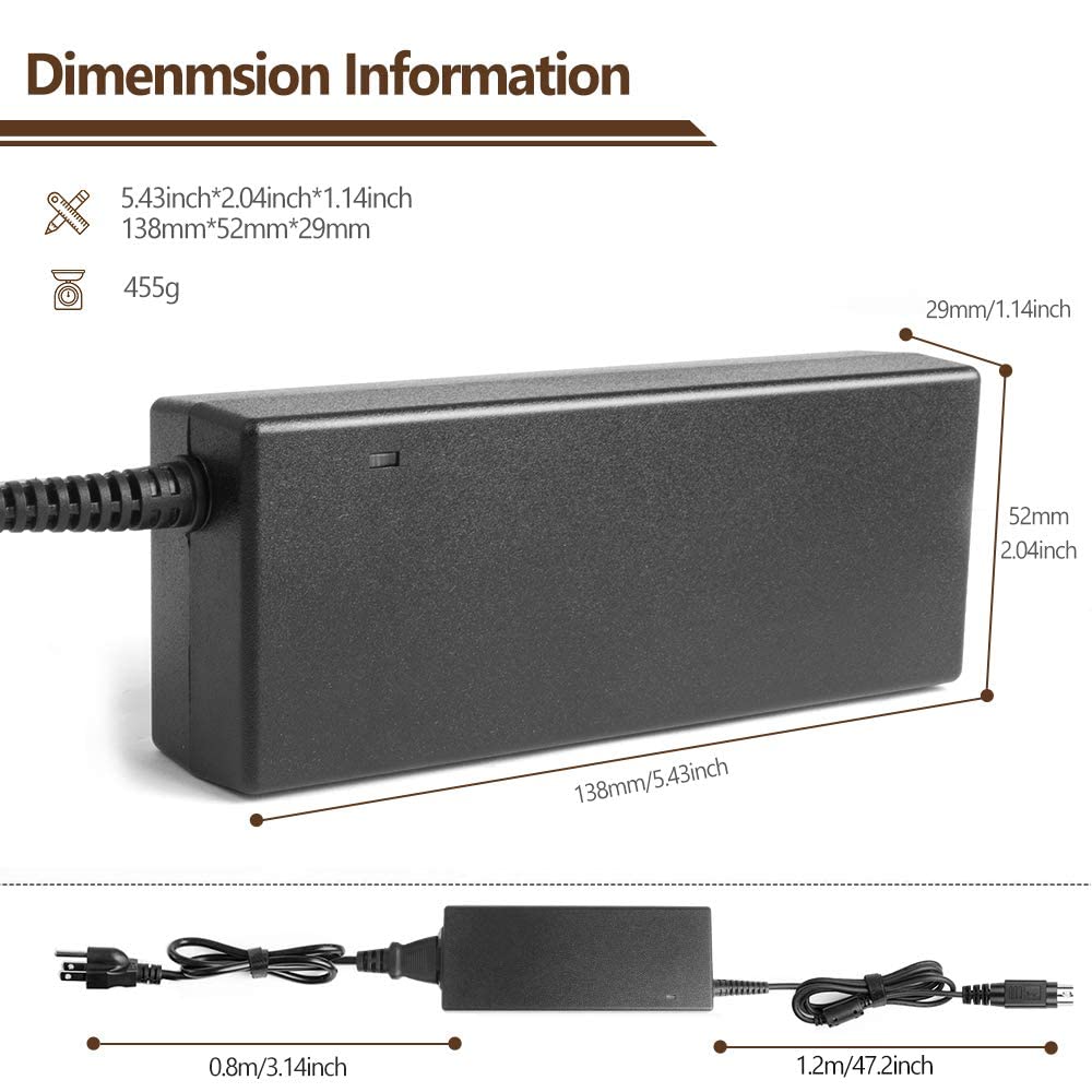 Taifu 4 Pin 12V 8.33A   9A Power Adapter For Synology Disk Station 4 Bay Ds410 Ds410J Ds411 Ds411J Ds412 Ds412 + Ds416 Ds418 Ds918+ Ds923+ Diskstation Network Storage Nas Server 12V Dc Power Supply