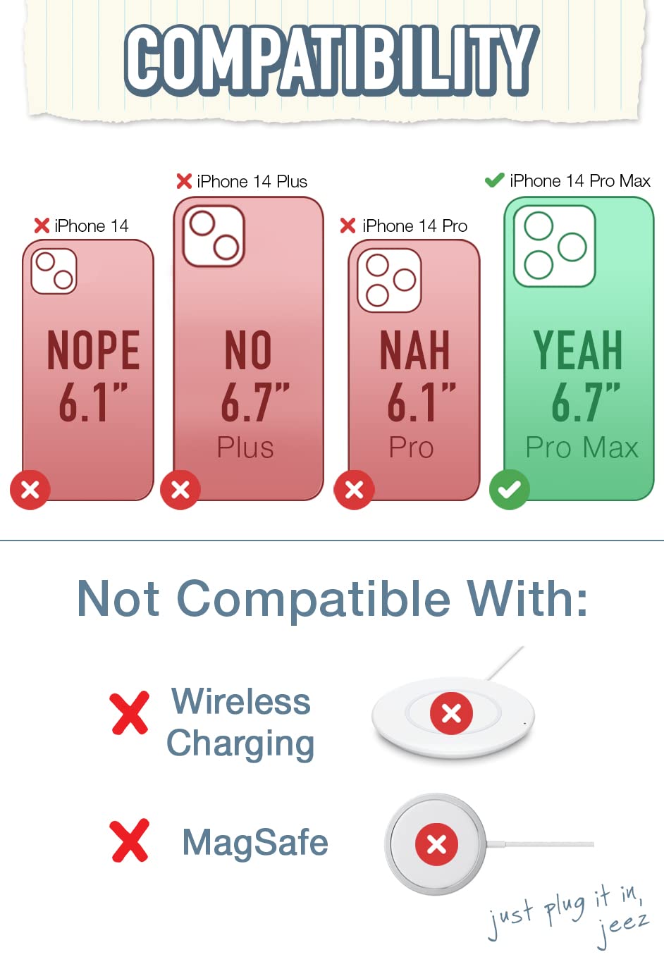 Smartish   Taters Gonna Tate   Iphone 14 Pro Max Wallet Case   Wallet Slayer Vol 2 [Slim + Protective Kickstand] Credit Card Hol