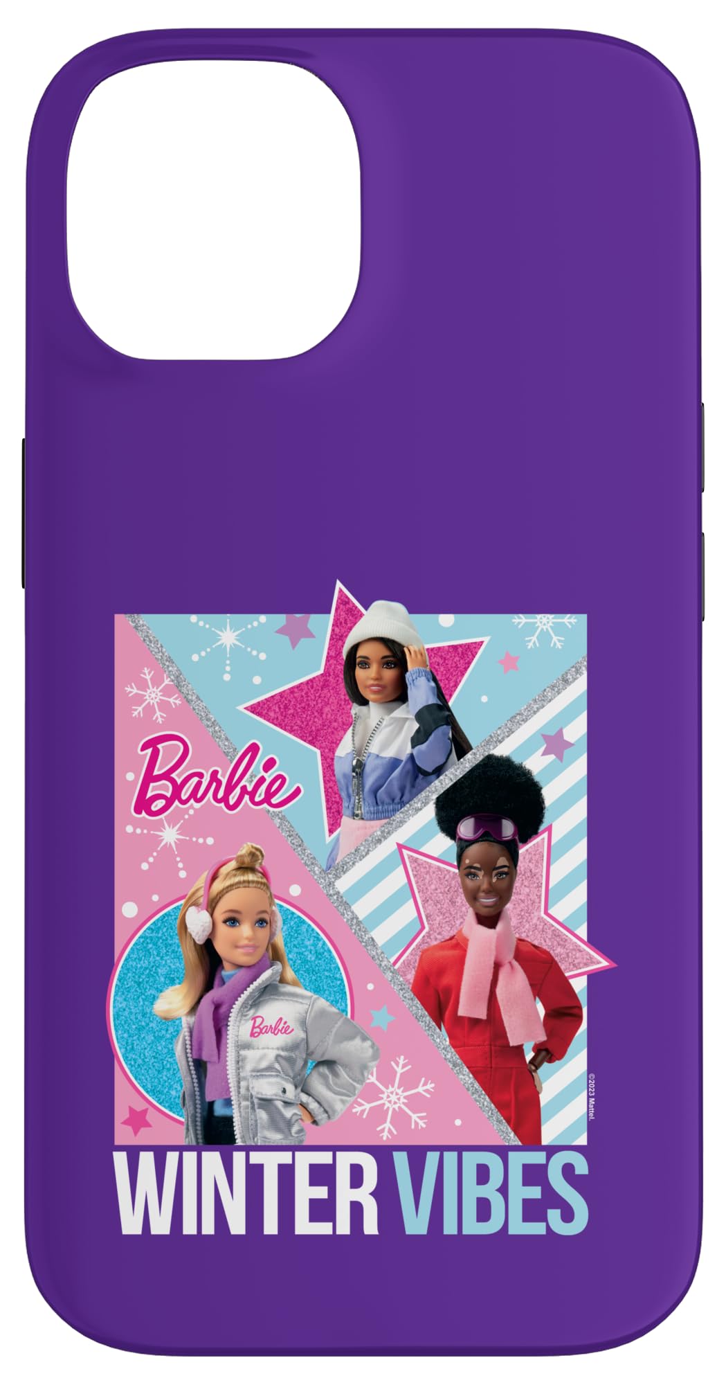 Iphone 14 Barbie   Winter Vibes Case