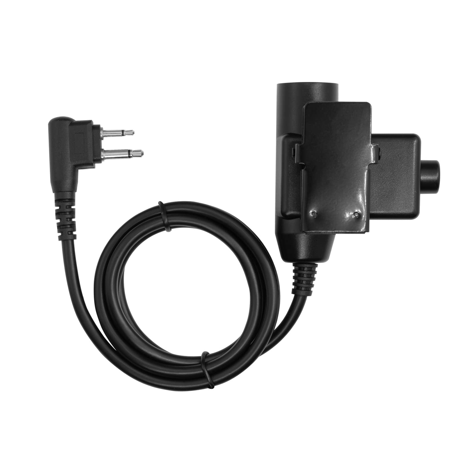 Jeuyoede U94 Ptt Tactical Military Adapter Standard 7.1Mm Plug Compatible With Motorola Two Way Radio Rmm2050 Xu2600 Cls1110 Cp2