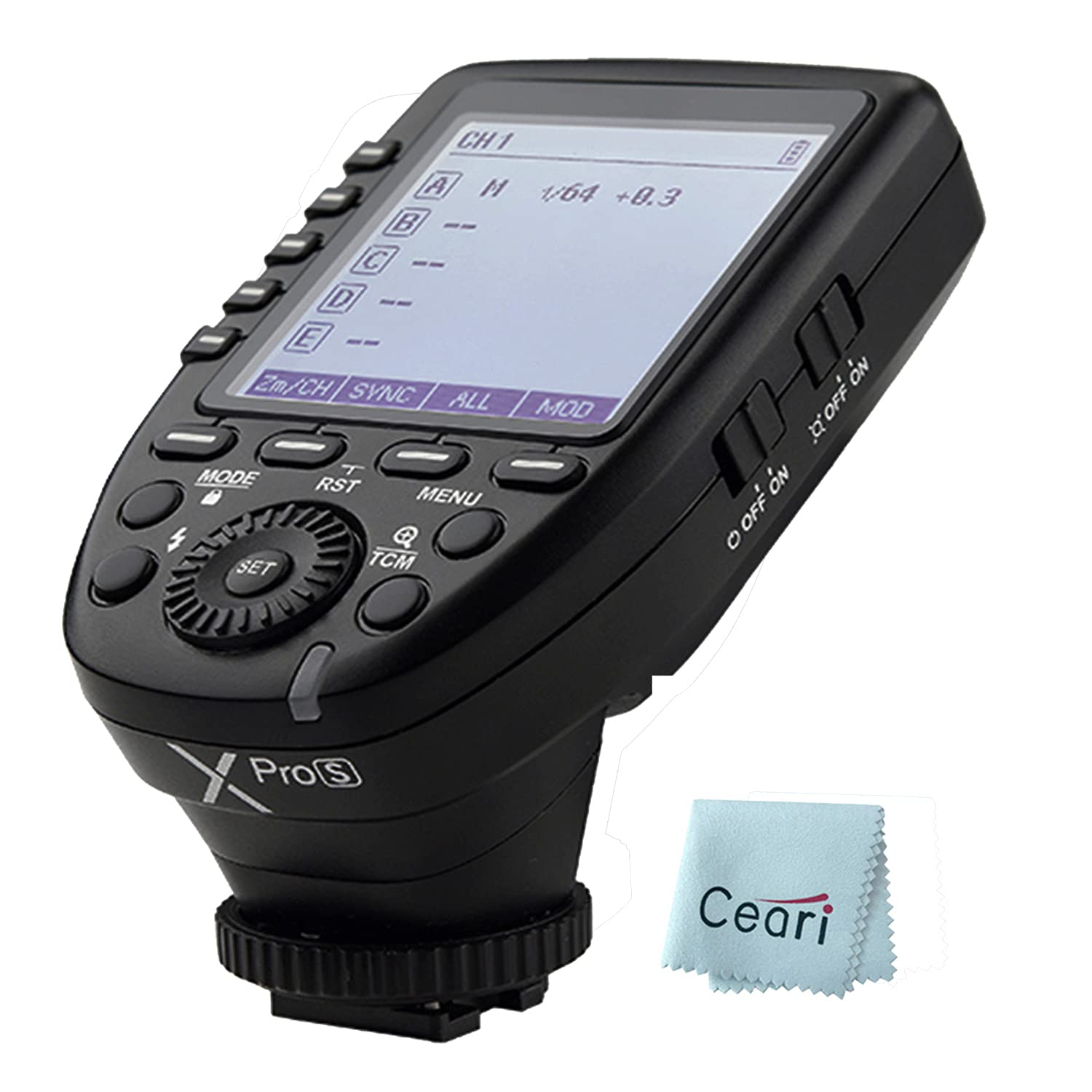 Godox Xpro S Ttl Wireless Flash Trigger 1/8000S Hss For Sony A77 Ii, A99, A9, A7R Ii, A6000, Dsc Rx10 Digital Camera