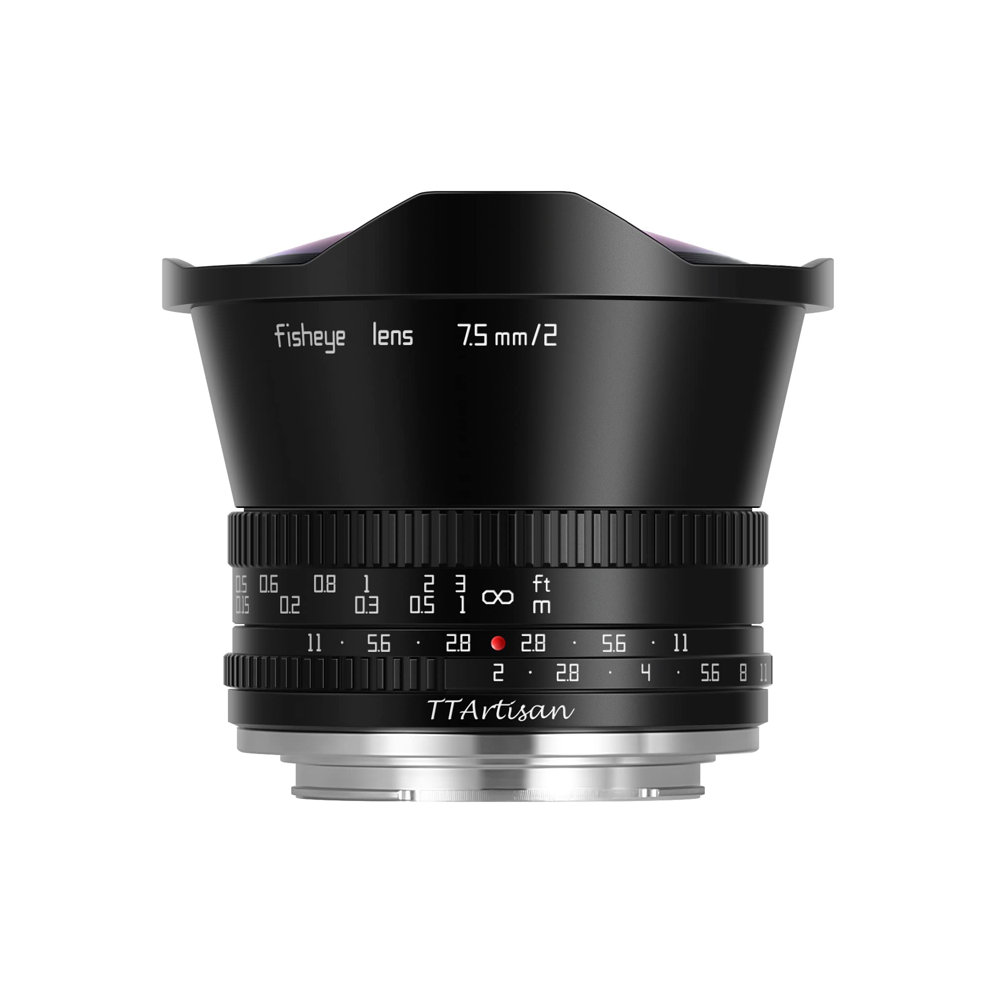 Ttartisan Aps C 7.5Mm F2.0 Fisheye Half Frame Mirrorless Lens With 180� Angle Of View For Fx Mount Compatible With X A1?X A10?X A2?X A2?X A3?X Pr03?X E1?X E2?X E2S?X E3?Xs10