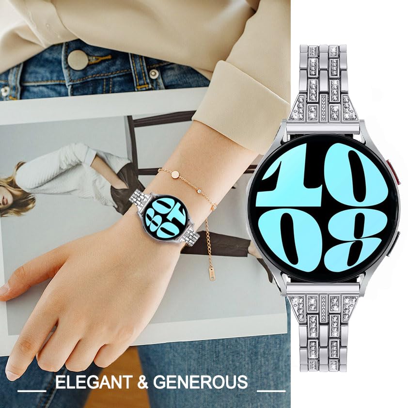 Dealele Bands Compatible With Samsung Galaxy Watch 7 / Fe / 6/6 Classic / 5/5 Pro / 4/4 Classic/Huawei Gt3 / Gt2 42Mm, 20Mm Blin