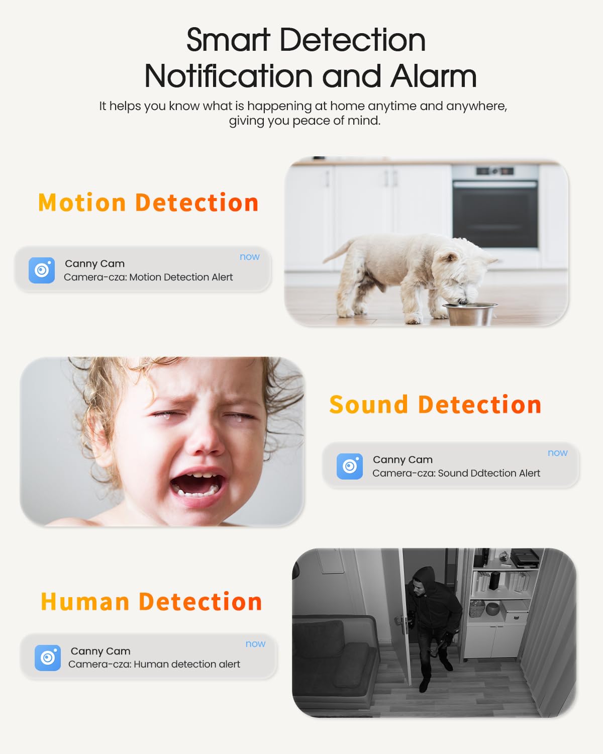 Usogood Pet Camera Indoor 4Mp/2K, 5Ghz/2.4Ghz Wifi Indoor Security Camera, 360Dog Camera With Phone App, Auto Motion Tracking An