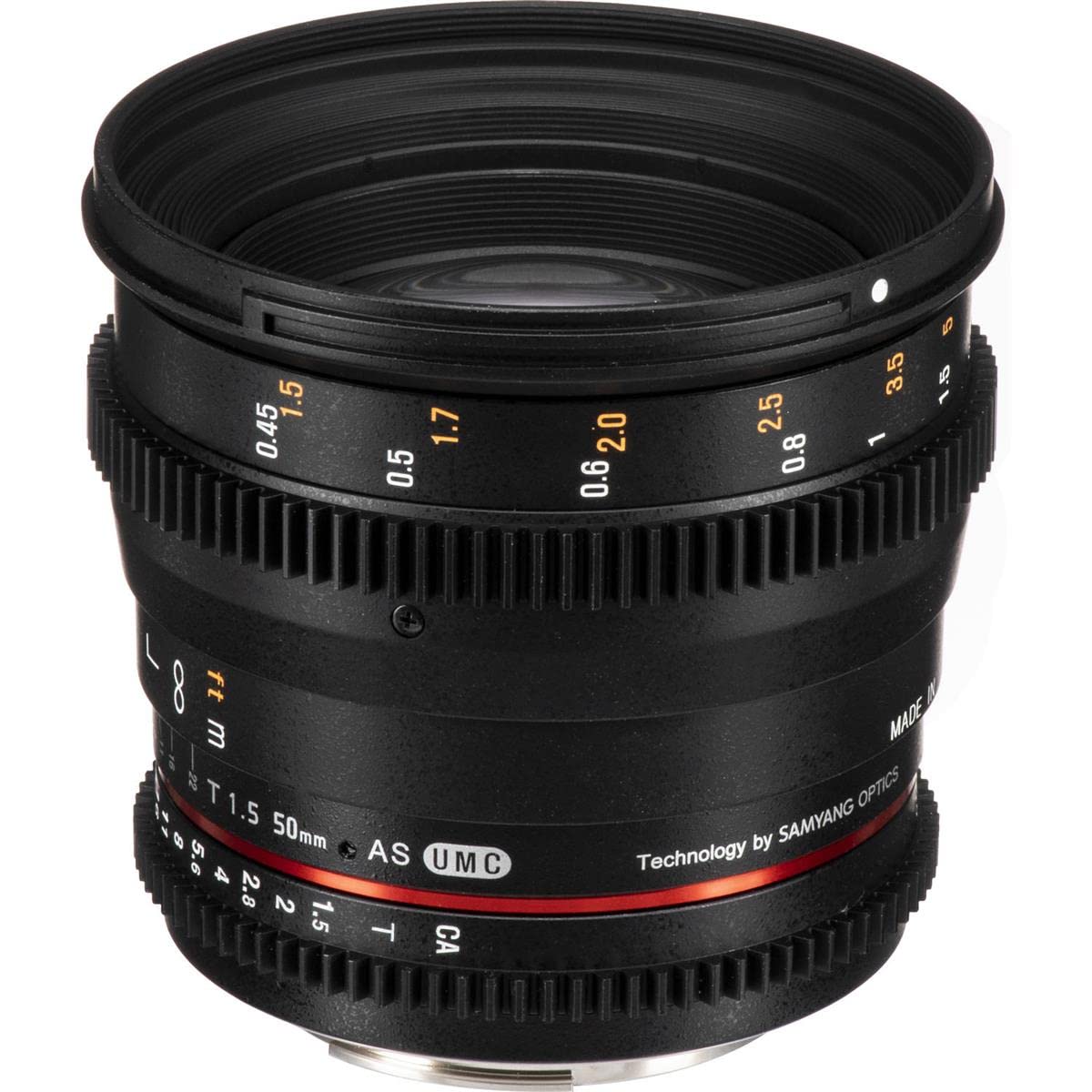 Rokinon 50Mm T1.5 Cine Ds Lens For Canon Ef