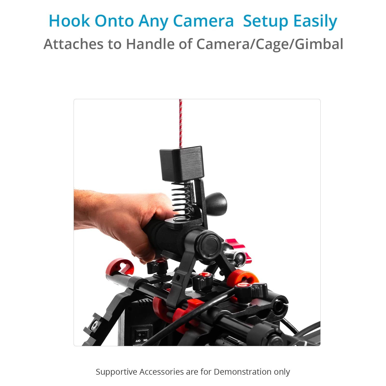 Flycam Flowline Starter For Camera & Gimbals. Support Bar With 180� Rotation. Payload Up To 7.5 Kg / 16 Lb. Minimum Weight Required  3Kg/6Lb