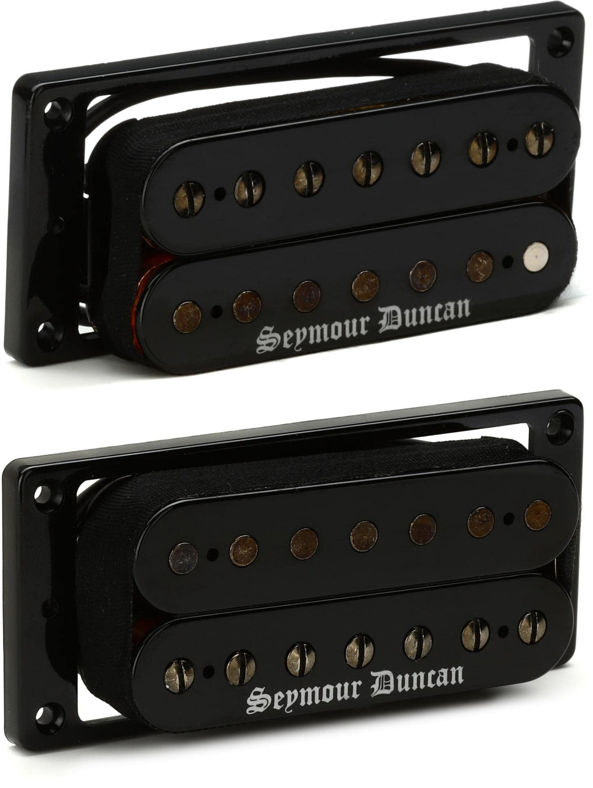 Seymour Duncan Black Winter Humbucker 2 Piece Pickup Set   7 String
