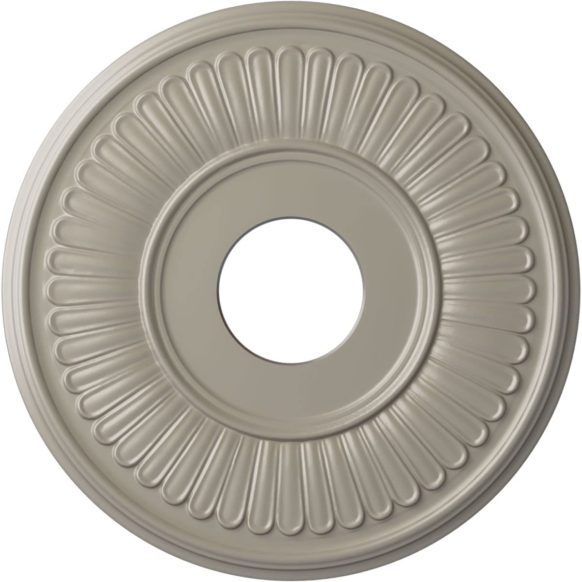 Ekena Millwork Berkshire Ceiling Medallion, Pearl White