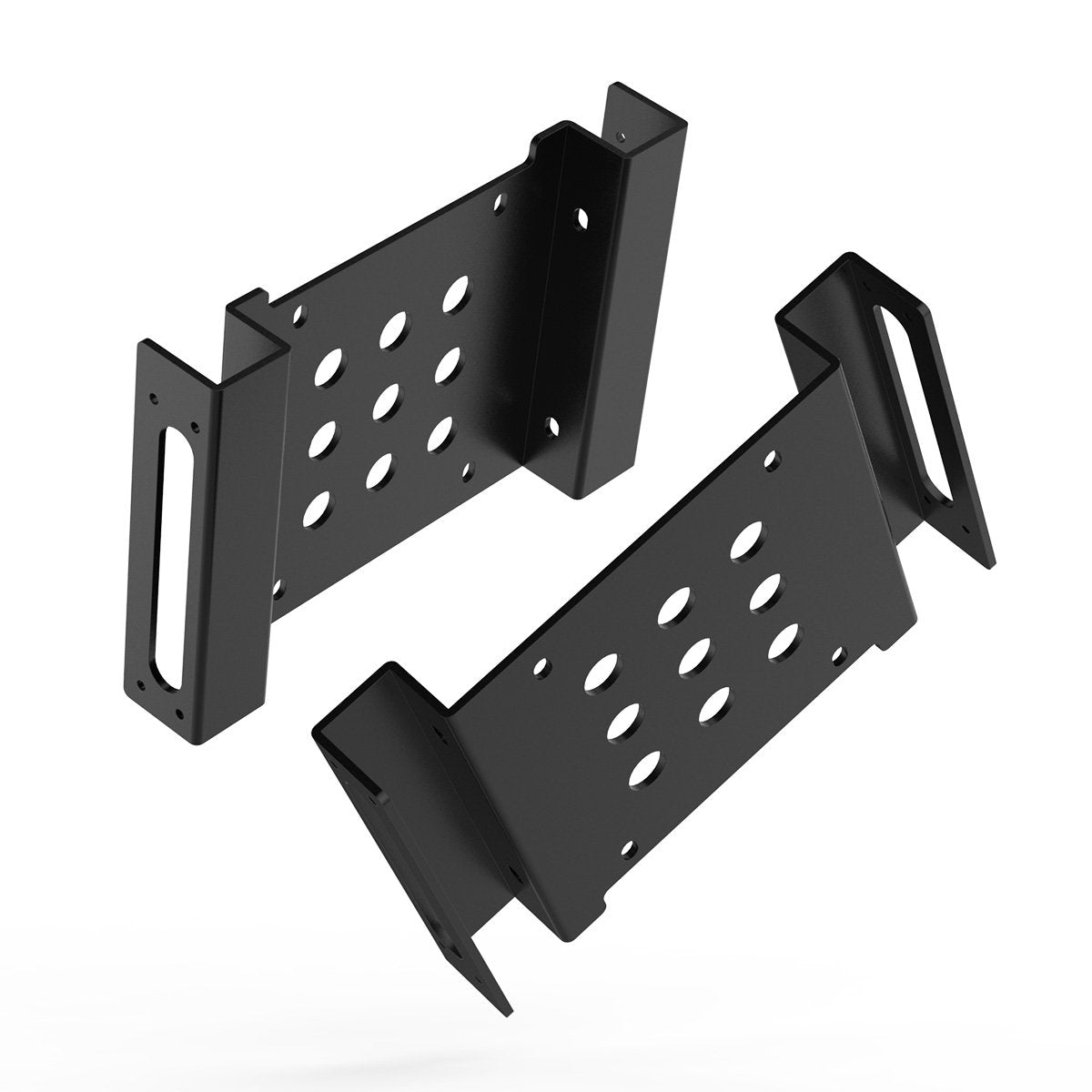 ORICO Aluminum 5.25 Inch to 2.5 or 3.5 Inch Internal Hard Disk Drive Mounting Kit with Screws and Shock Absorption Rubber Washer  Black