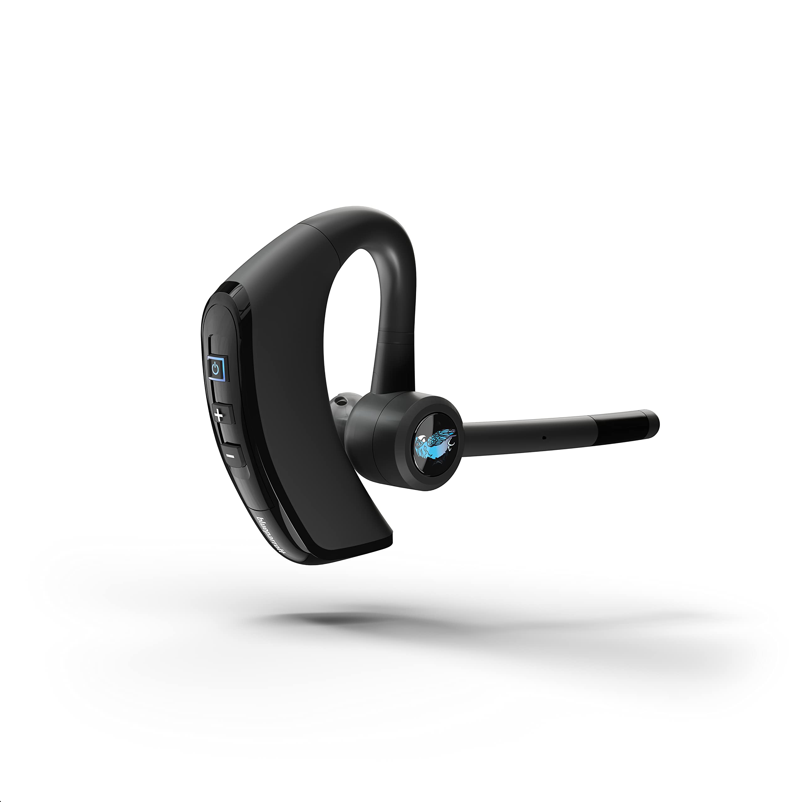 Blueparrott M300 Xt Se Mono Bluetooth Wireless Headset With Improved Call Quality For Mobile Phones   80% Noise Cancellation With 2 Mic Tech   Ideal For High Noise Environments   Bluetooth 5.1, Black