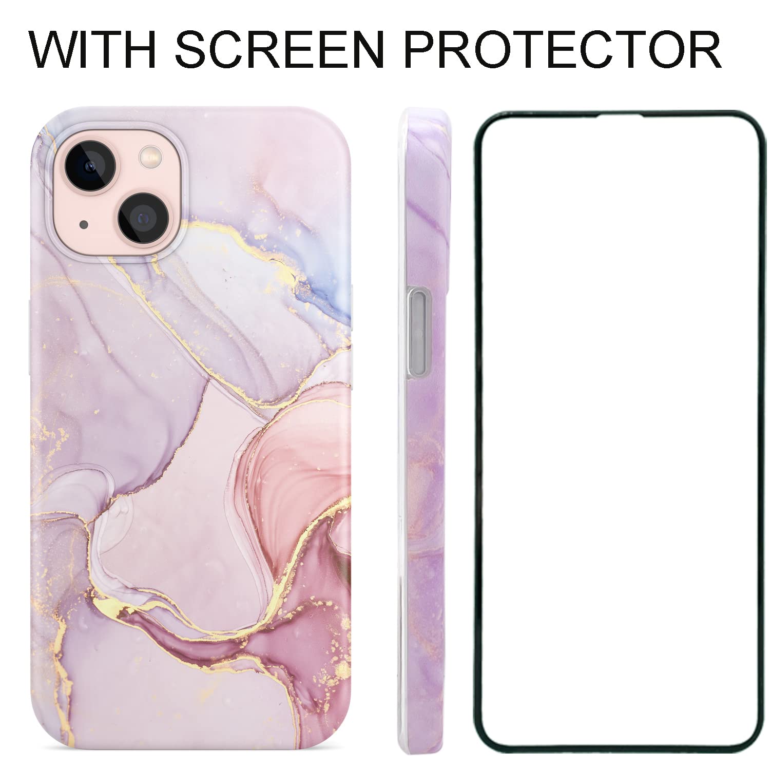 Magnetic Case For Iphone 13 Mini Compatible With Magsafe Charging Soft Tpu Bumper Slim Shockproof Protective Cute Cover For Ipho